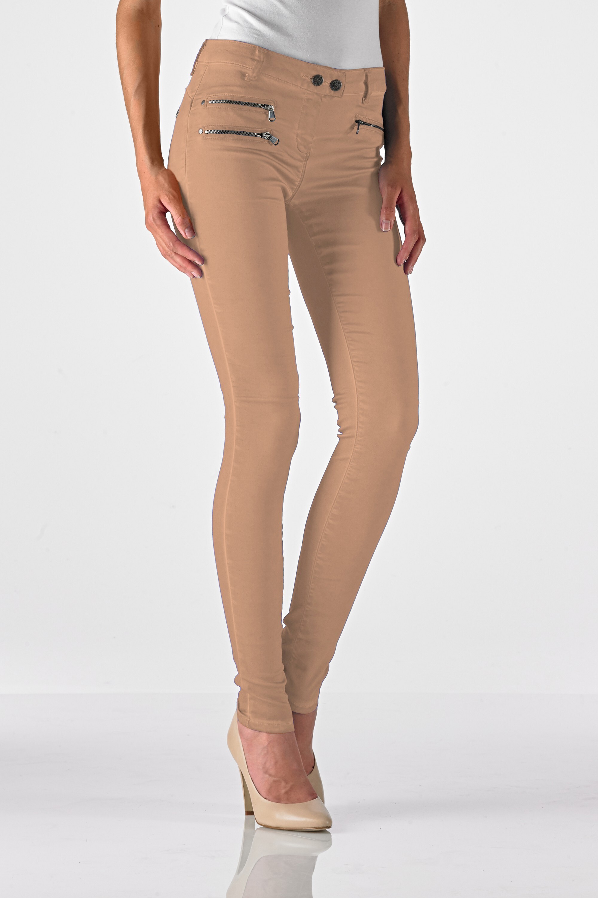 Sandy - Superslim (Satin Cotton Oil Dyed Rose')