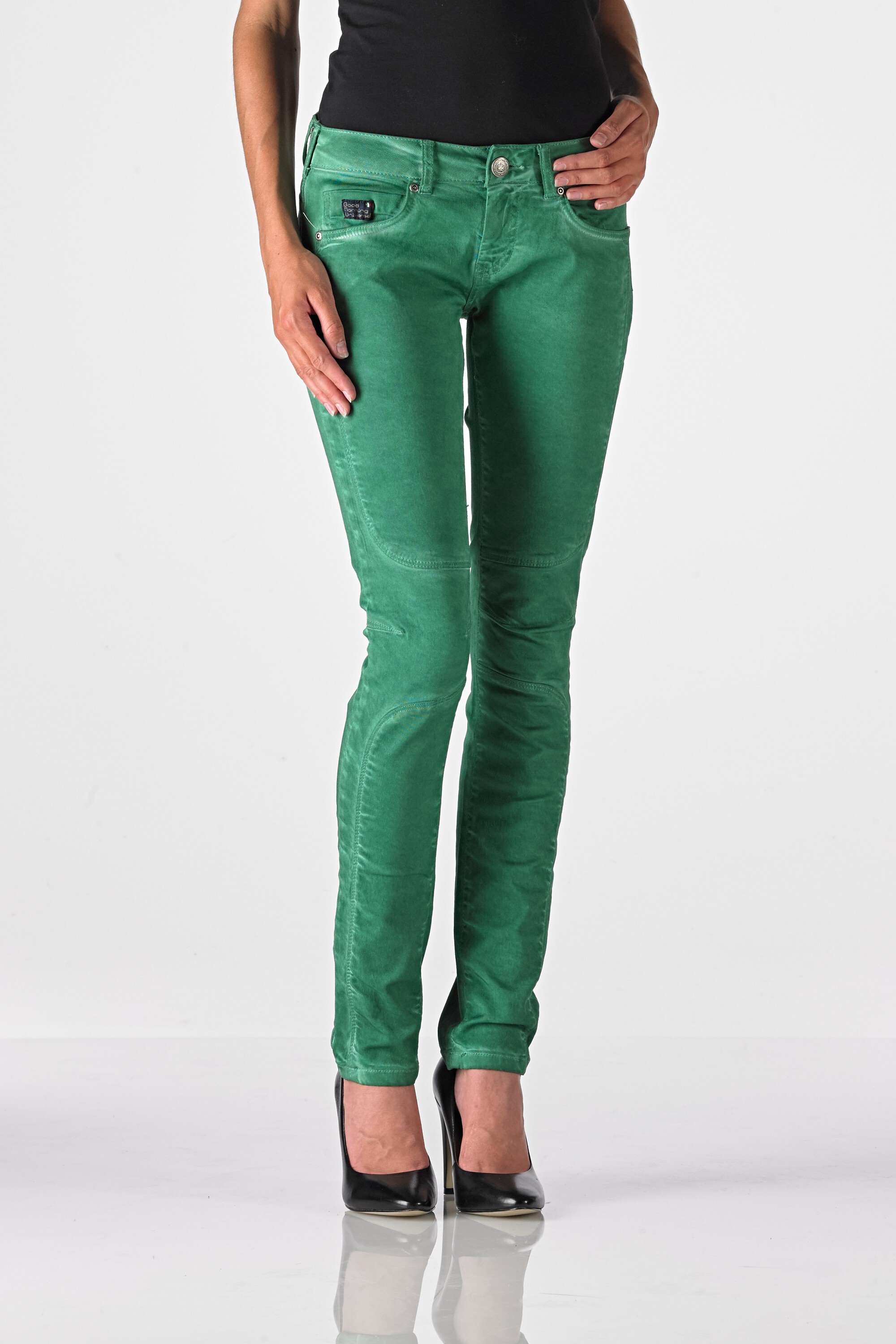 Ventura - Slim (Oil Dyed Green)