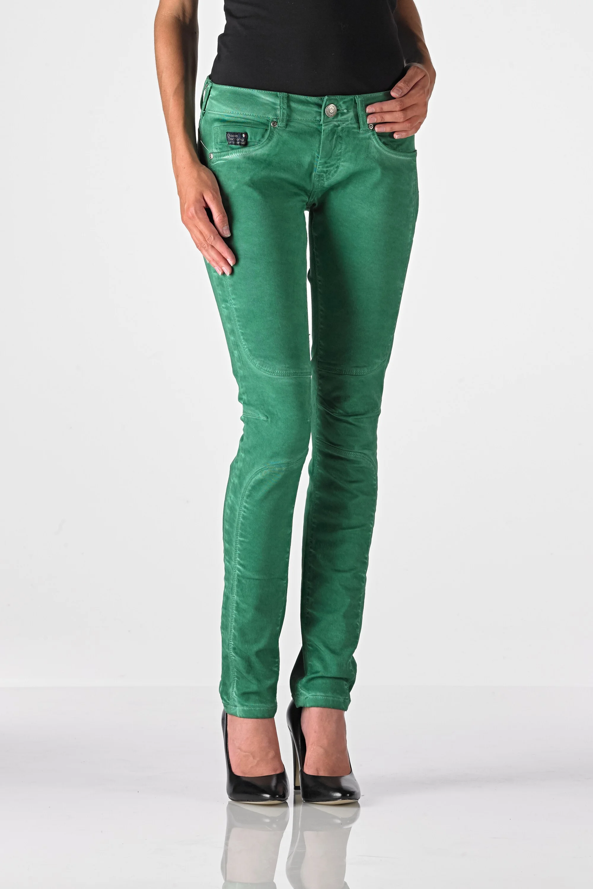Ventura - Slim (Oil Dyed Green)