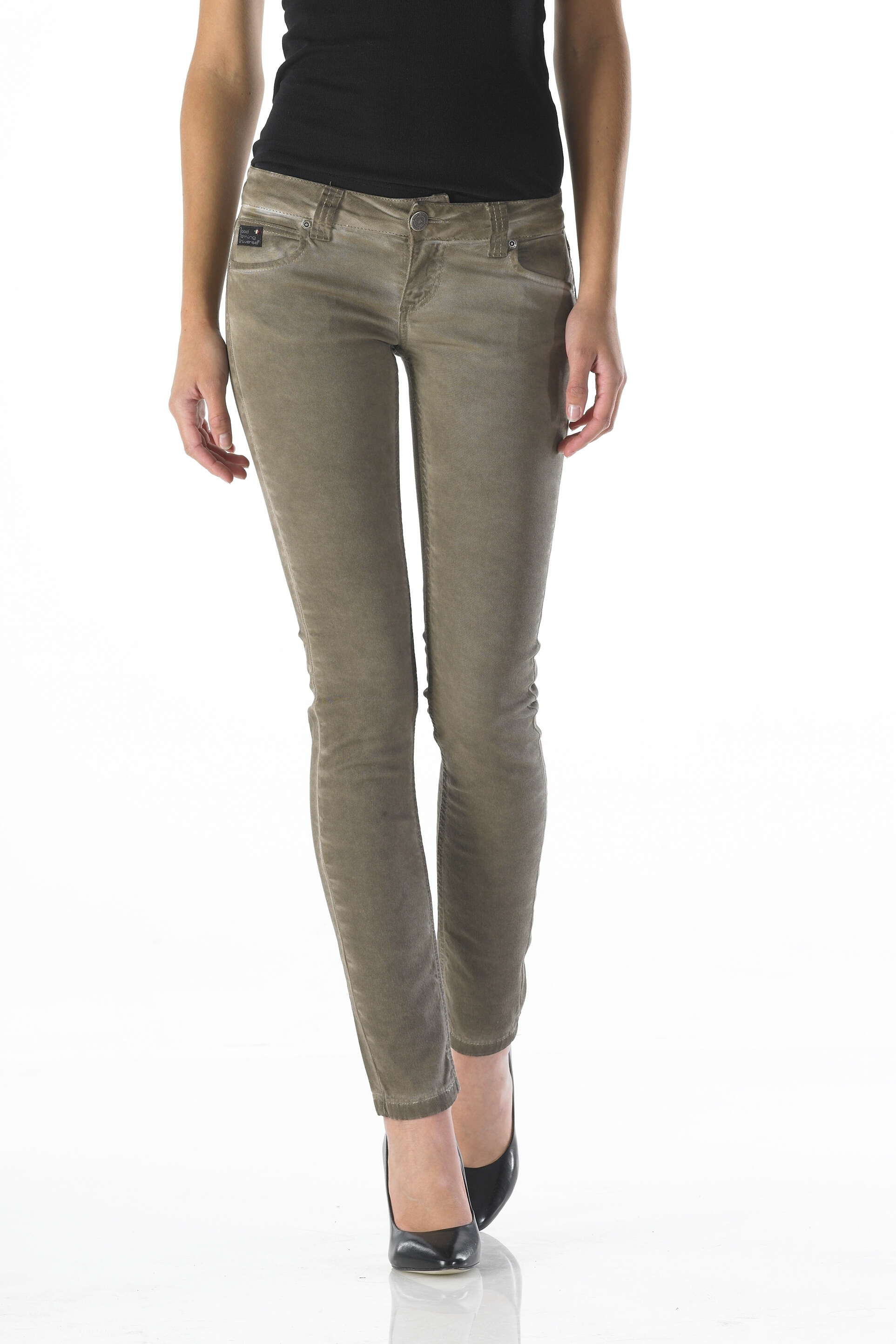 Diamond - Slim (Oil Dyed Taupe)