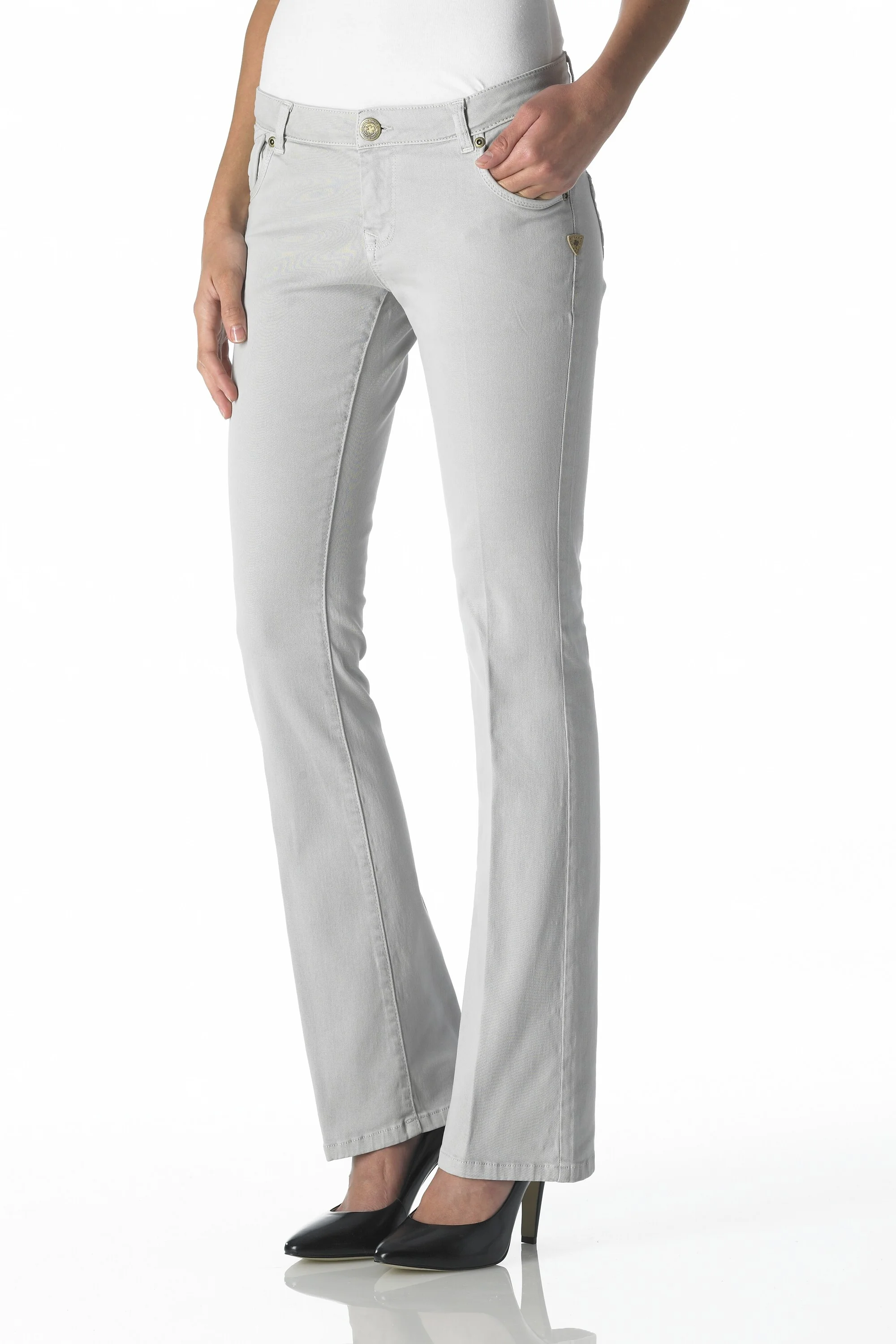 Bell - Light Bootcut (Chalk Wash Stone)