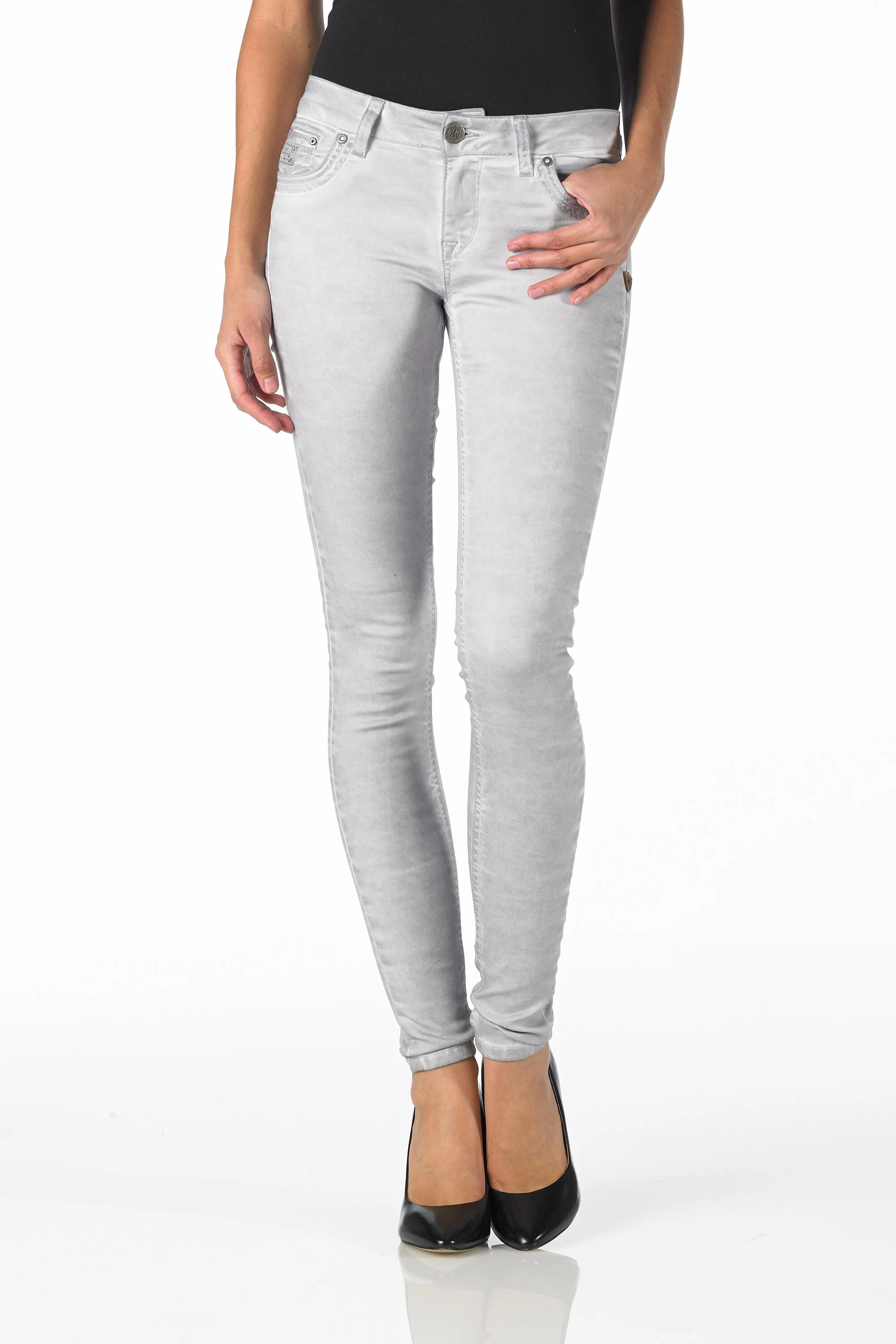 Woody - Superslim (Oil Dyed Light Silver)