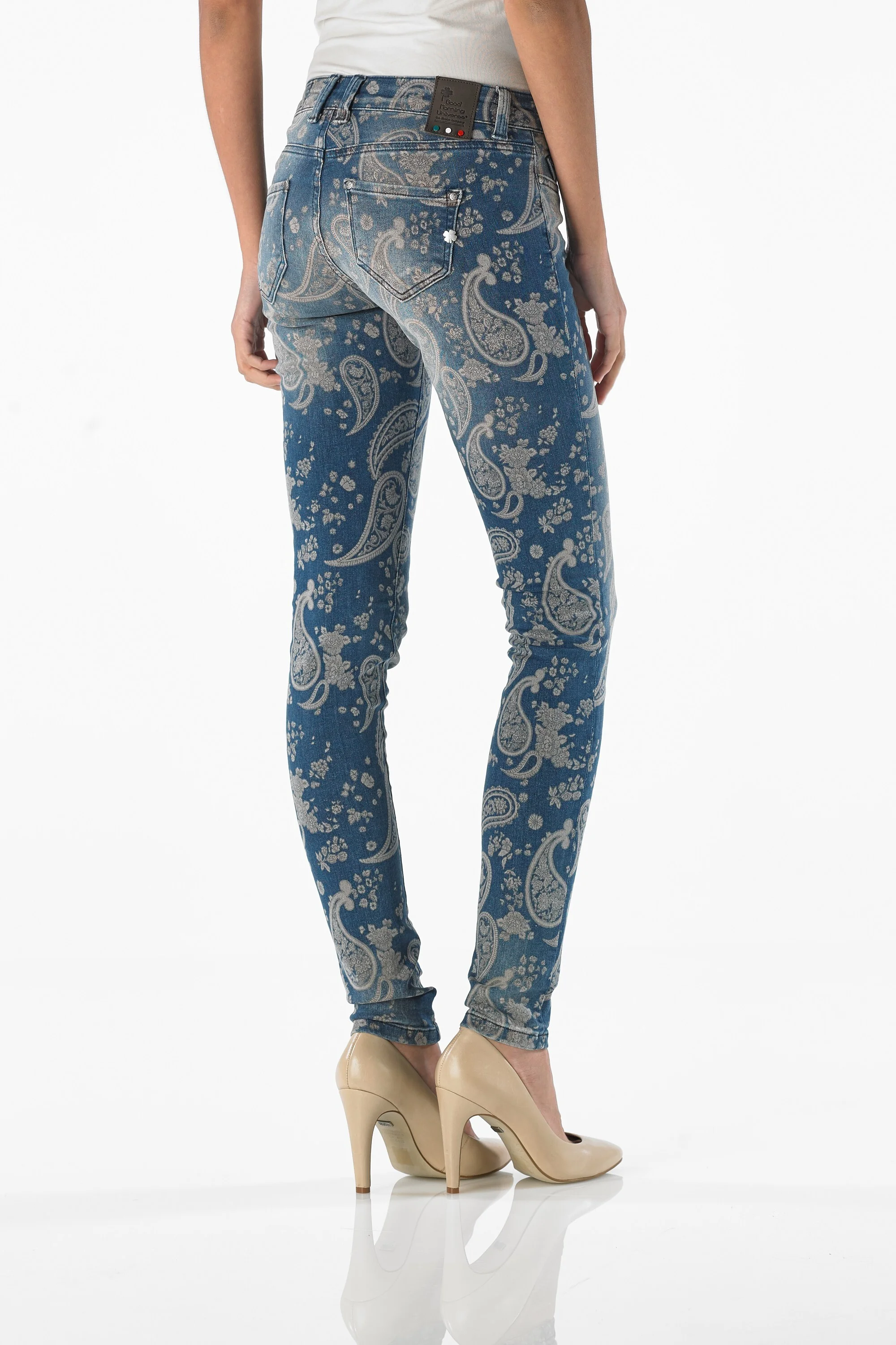 Merty - Slim (Paisley Effect Wash)