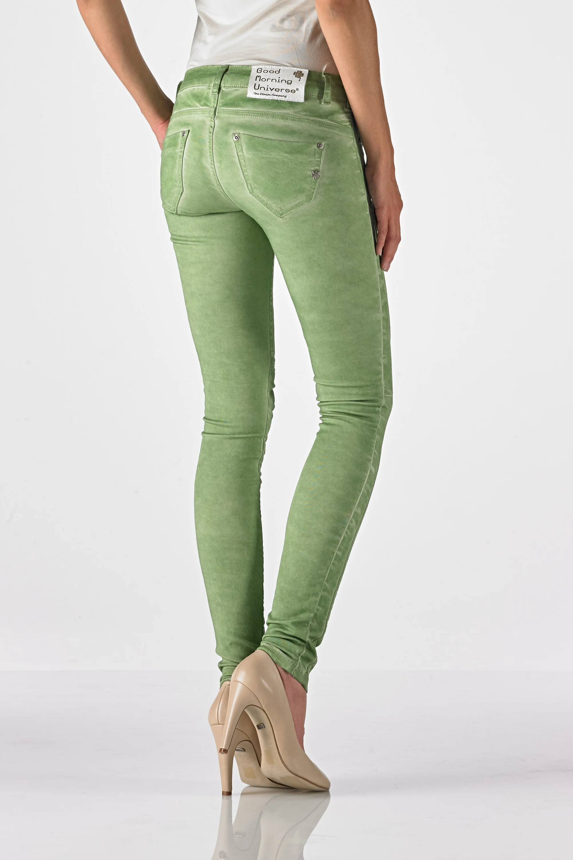Ventura - Slim (Oil Dyed Light Green)