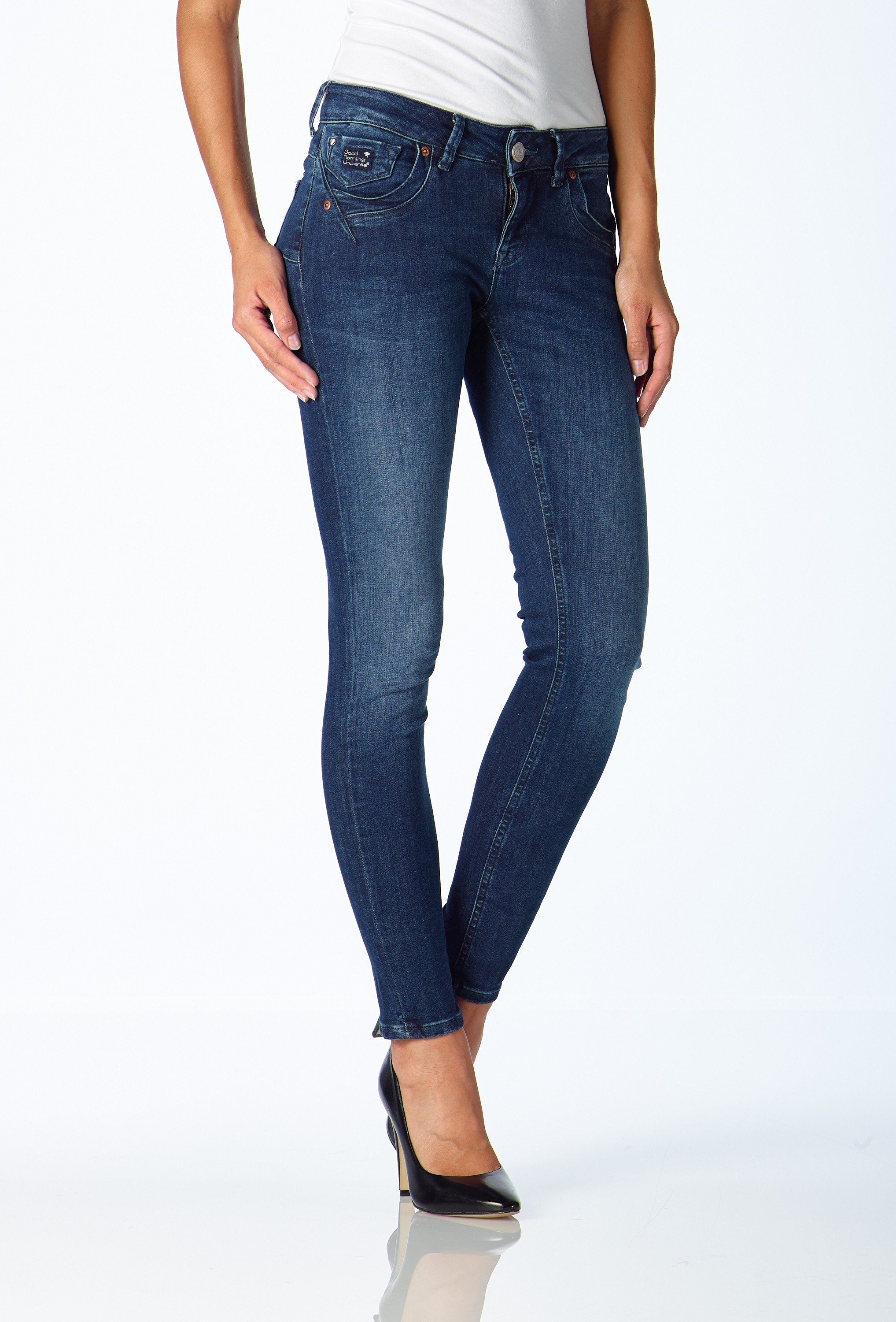 Lana push up dark blue vintage