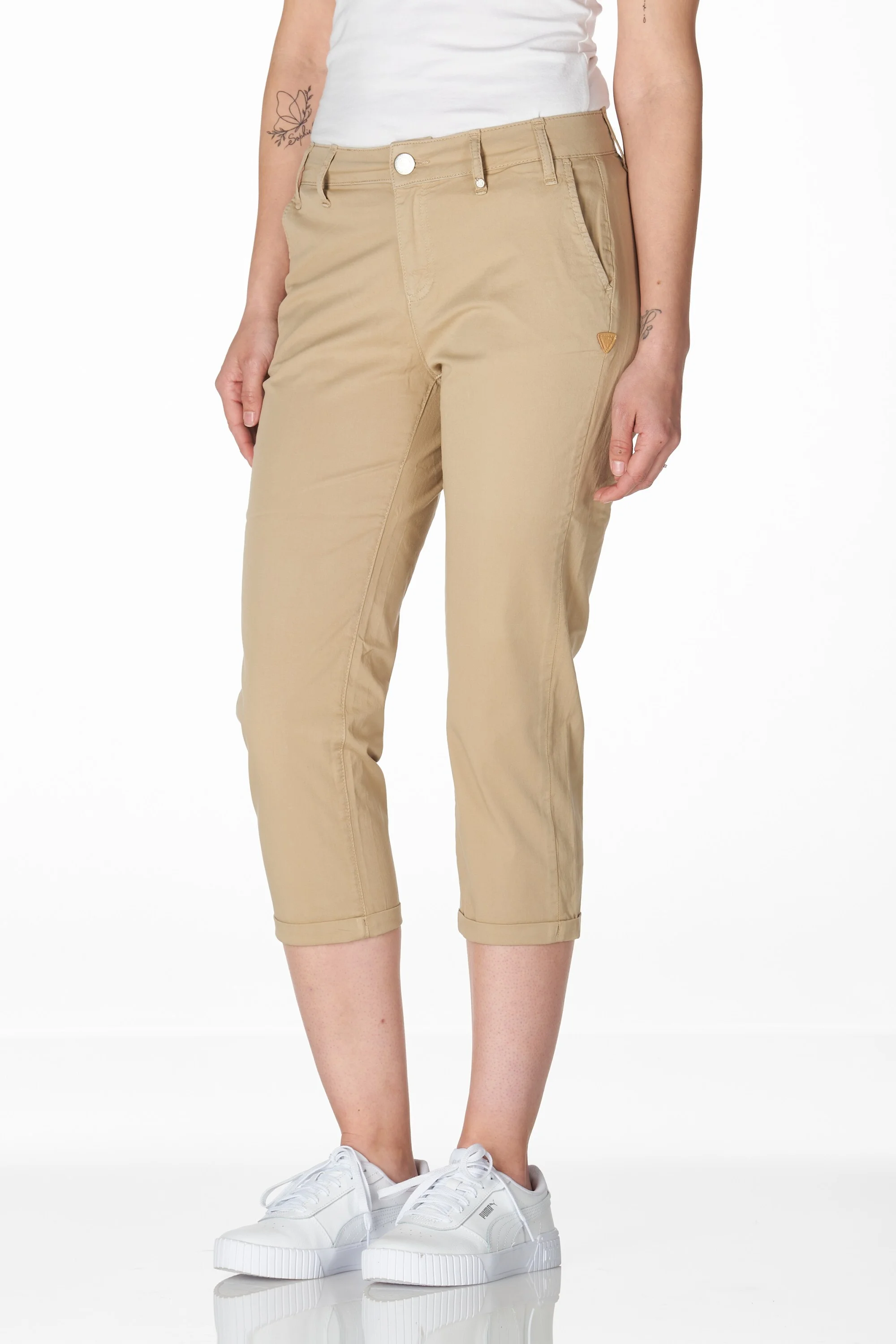Naples 3/4 chino beige