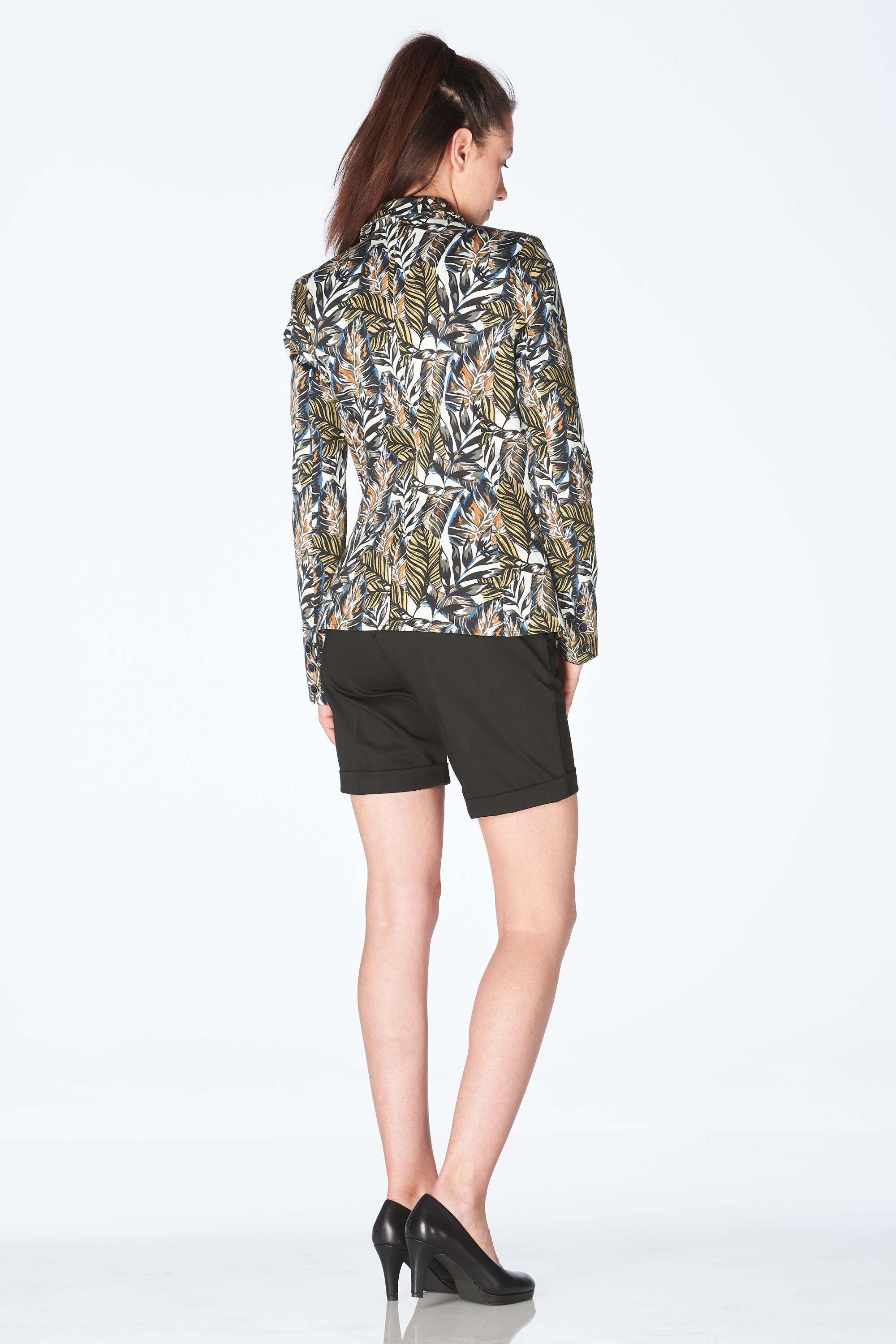 Claudia blazer tropical print