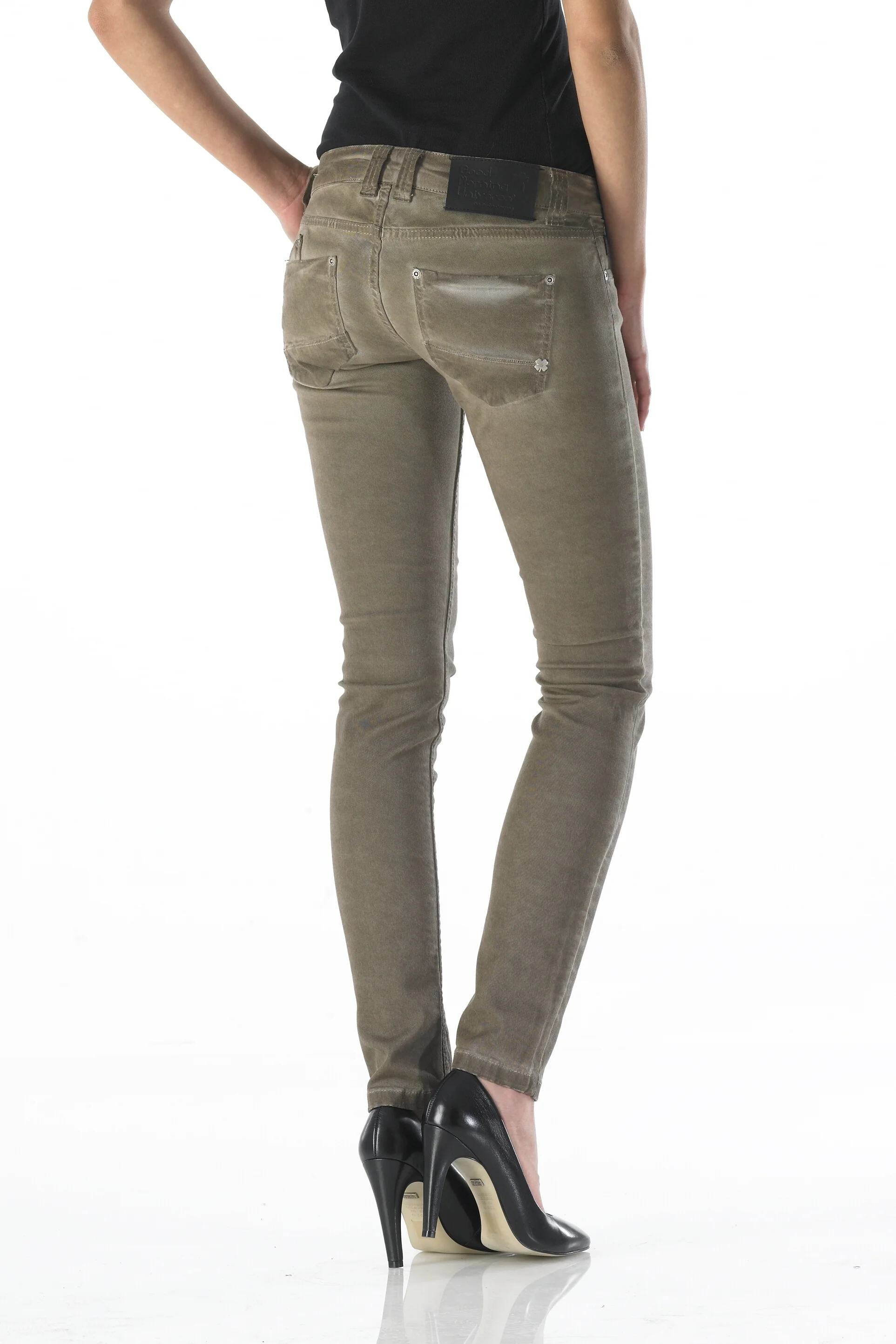 Diamond - Slim (Oil Dyed Taupe)