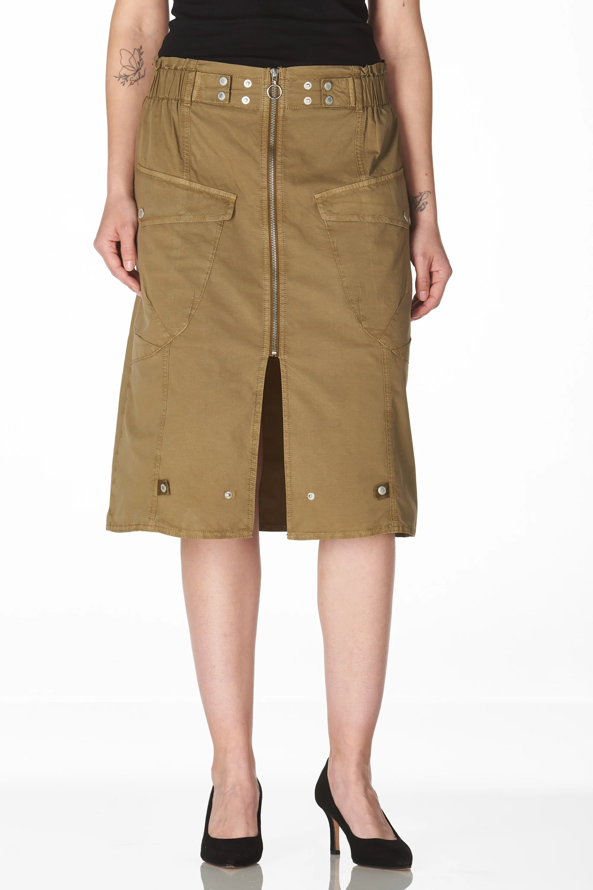 Etna skirt olive