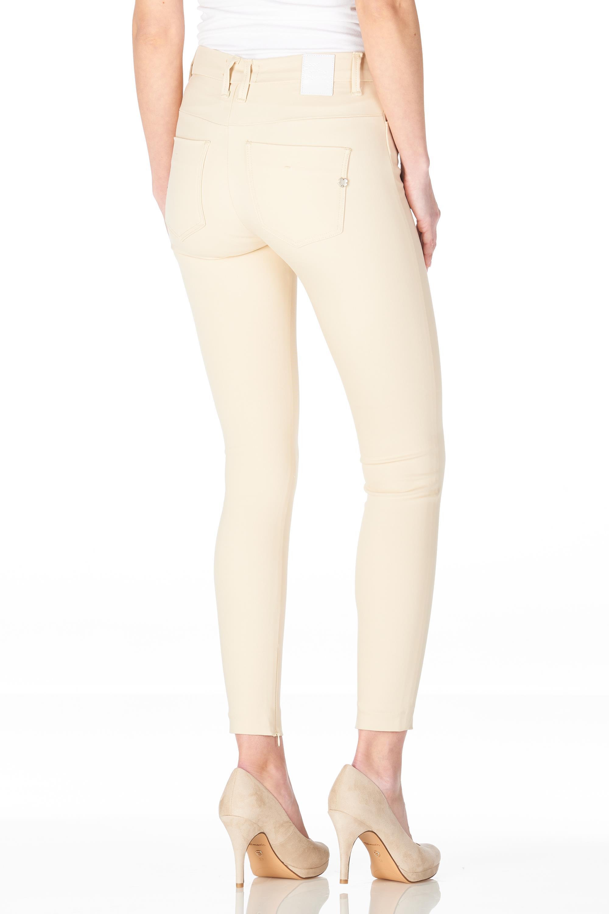 Amara creme (highwaist skinny)