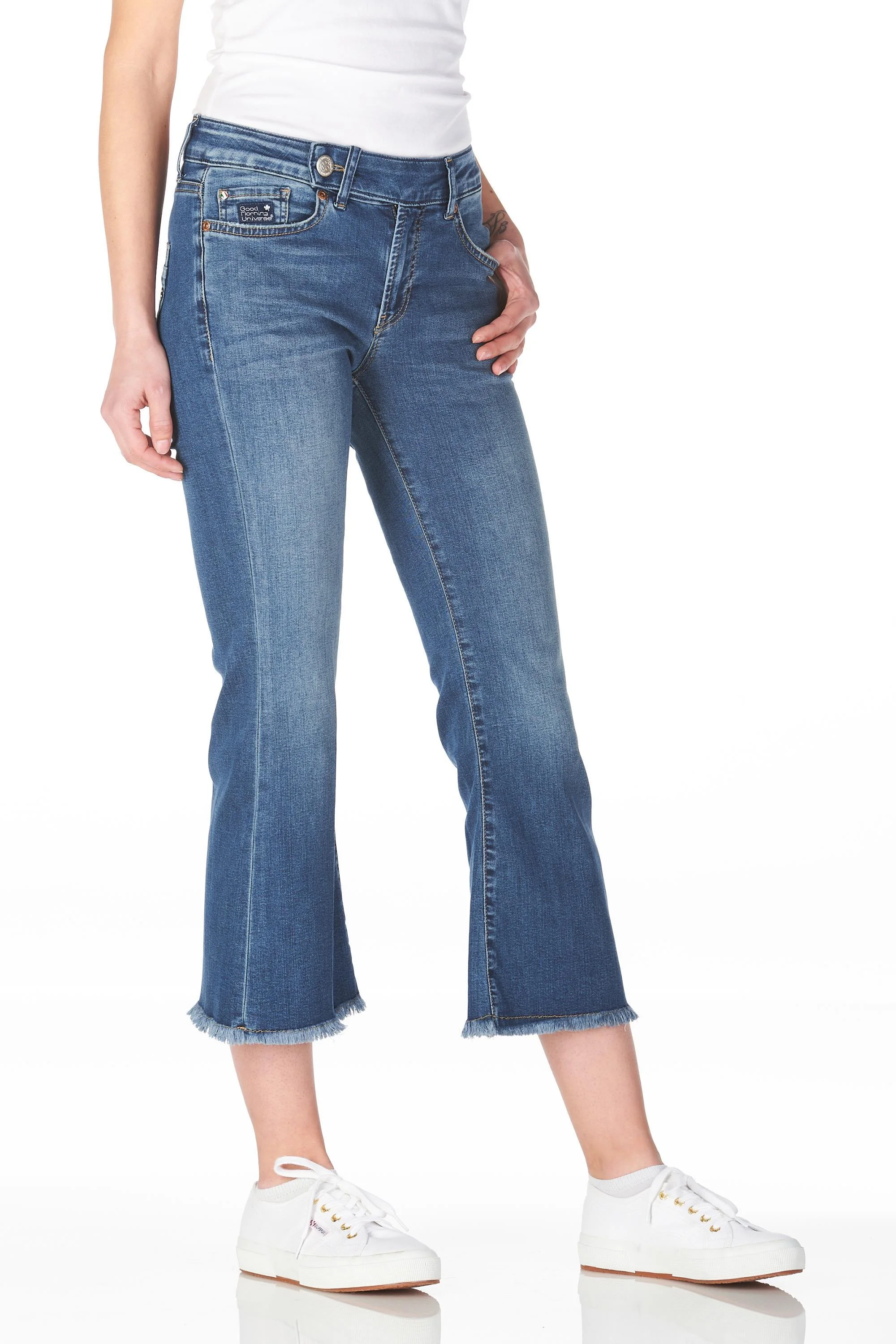 Judy kick flare midblue used