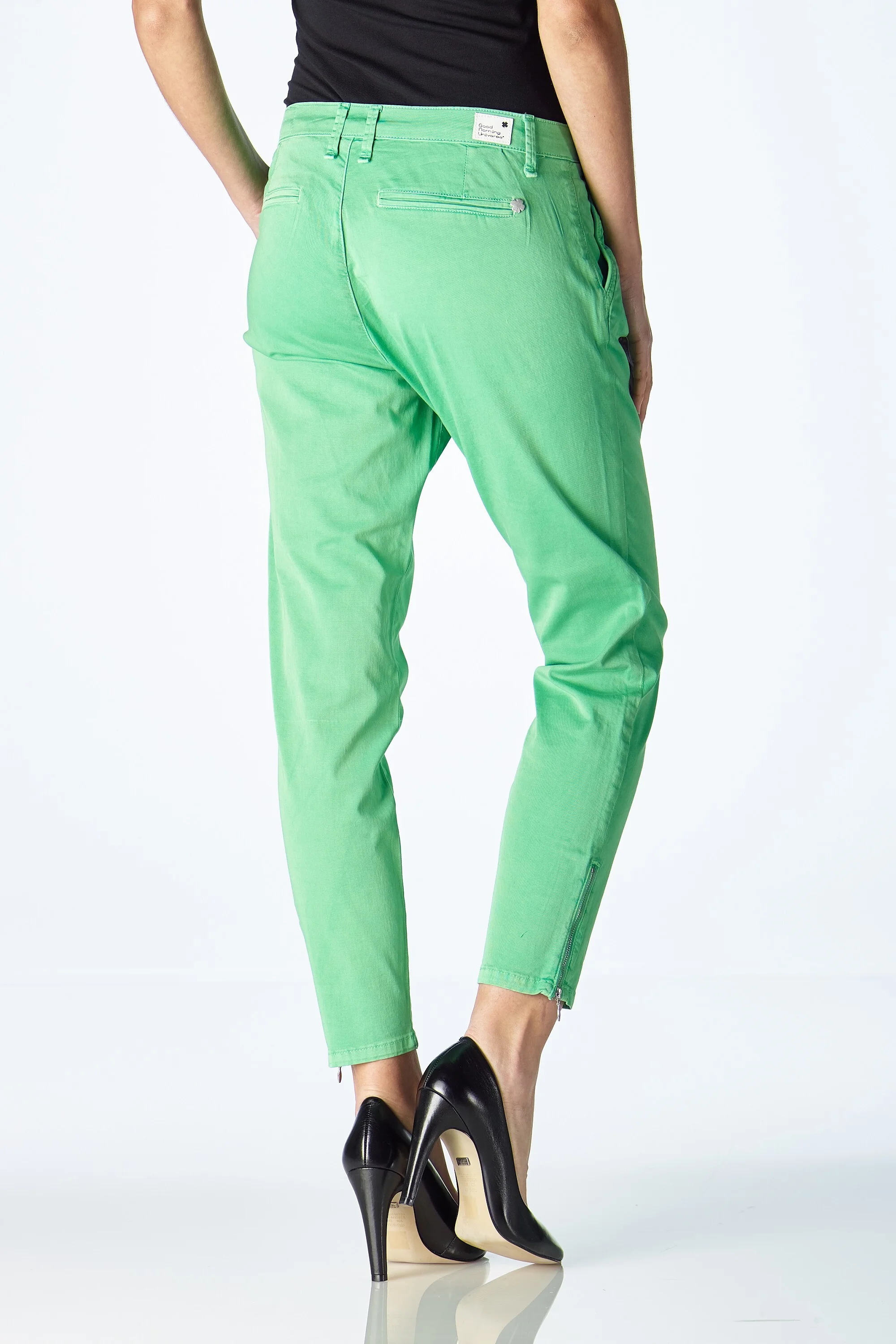 Kelly antique washed apple green (ankle)