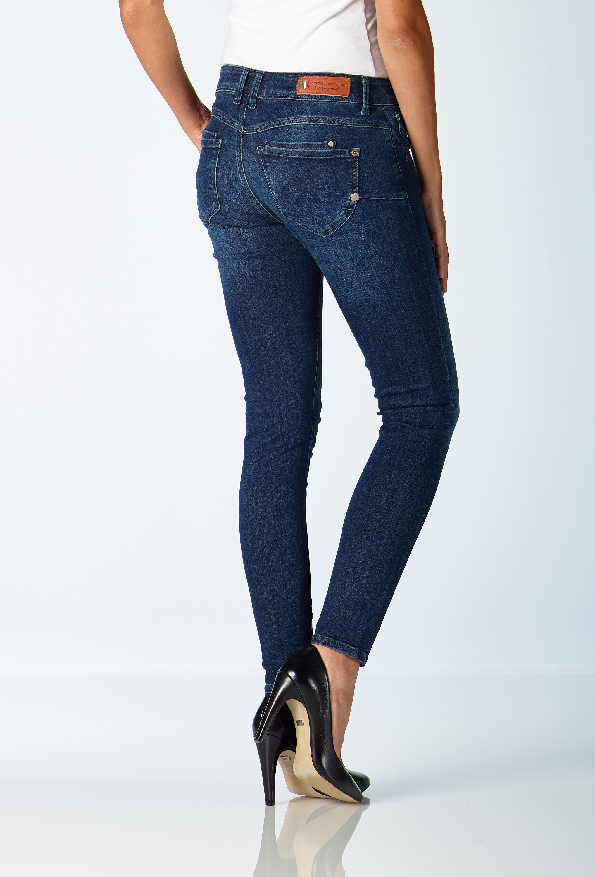 Lana push up dark blue vintage