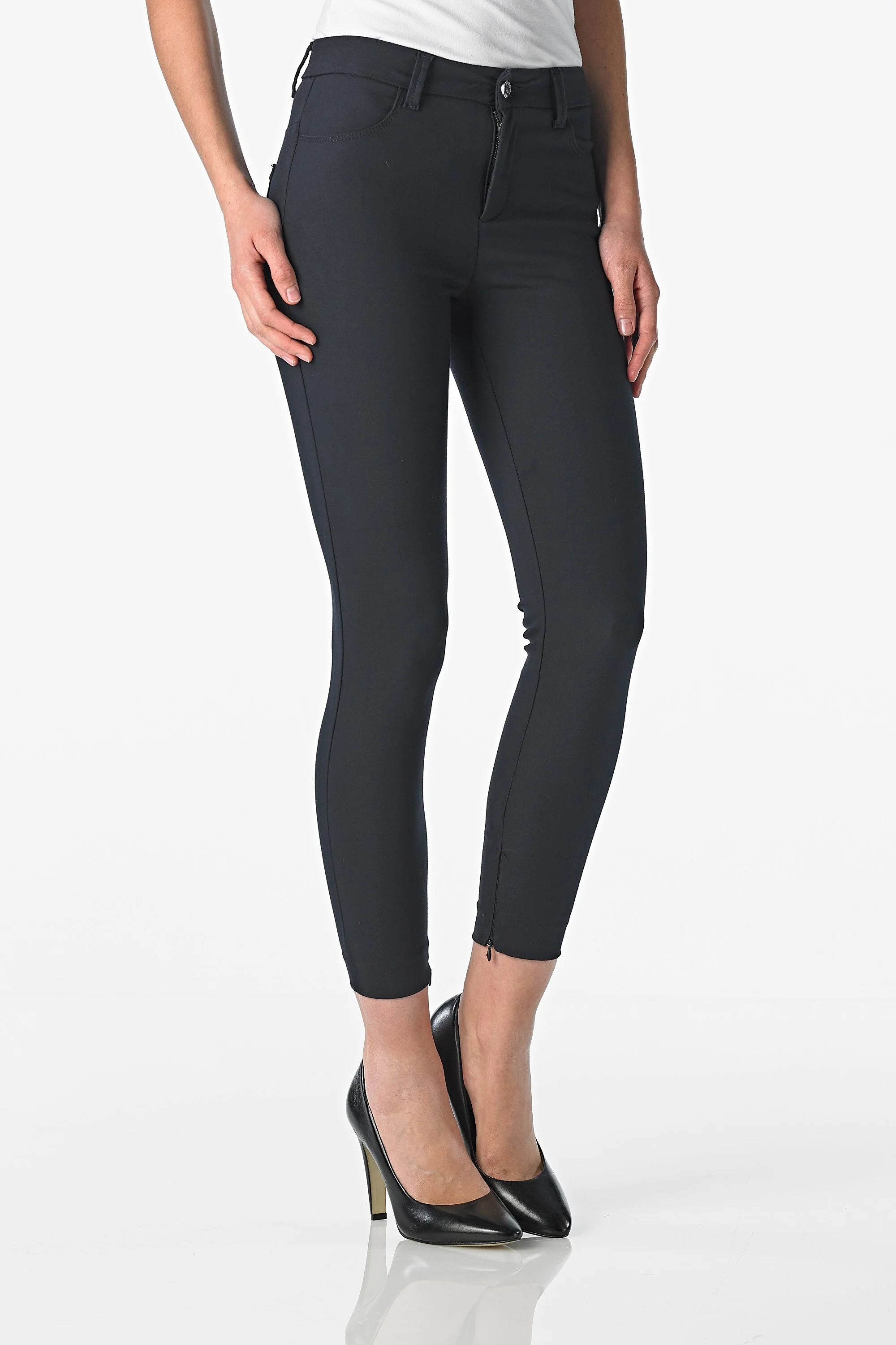 Amara navy (highwaist skinny)