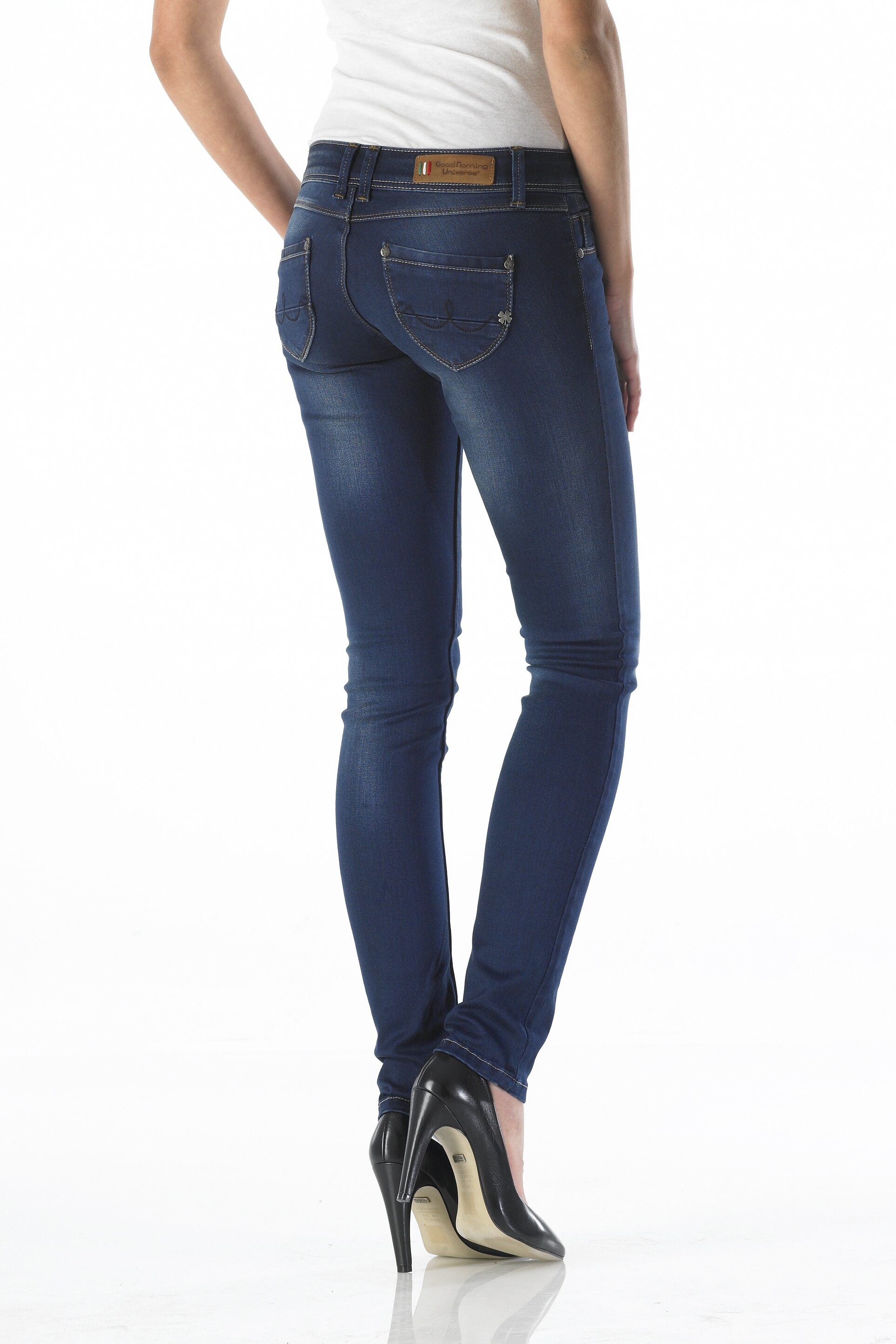 Montana - Slim (Dark Blue Satin)