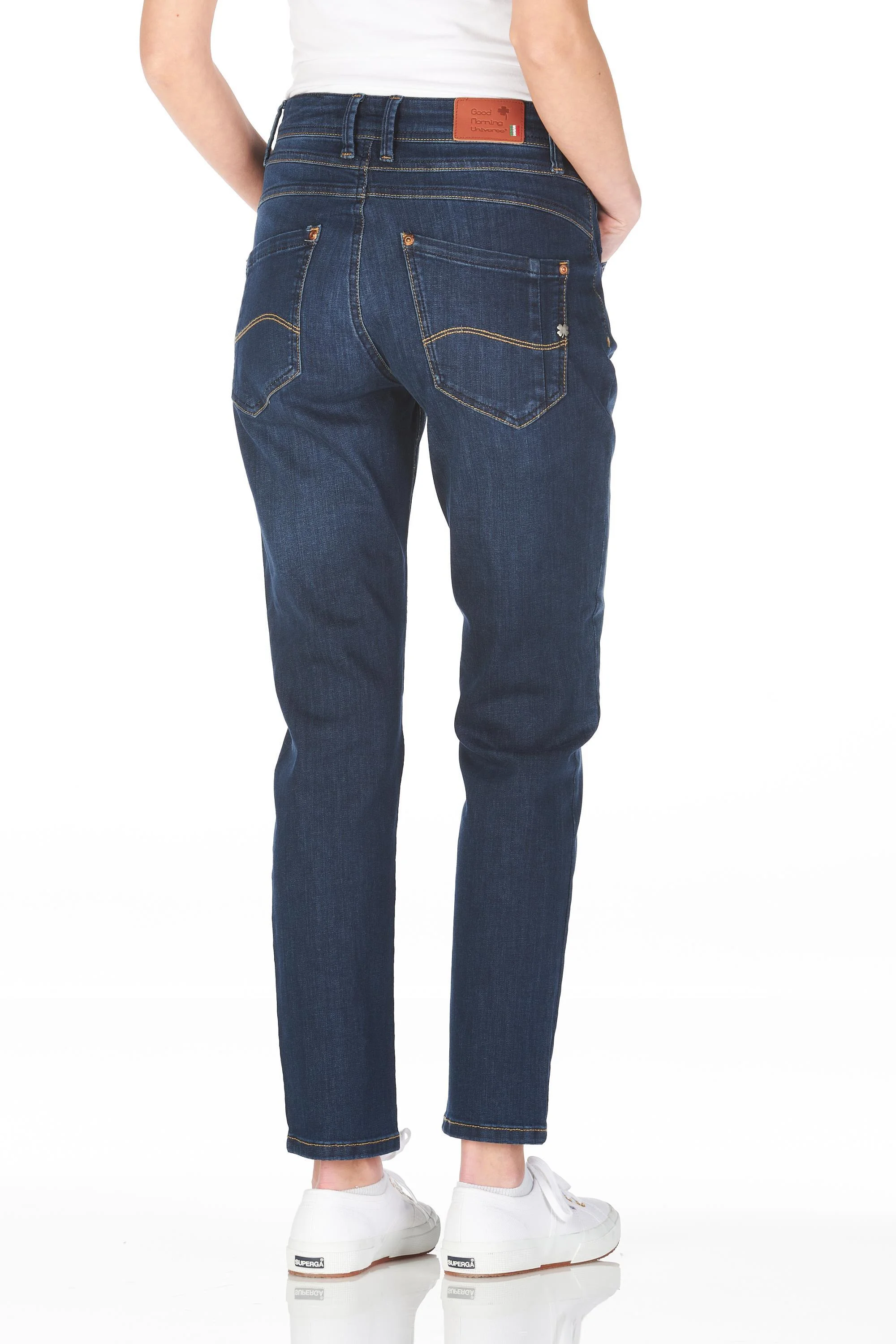 Berta tapered comfort dark vintage