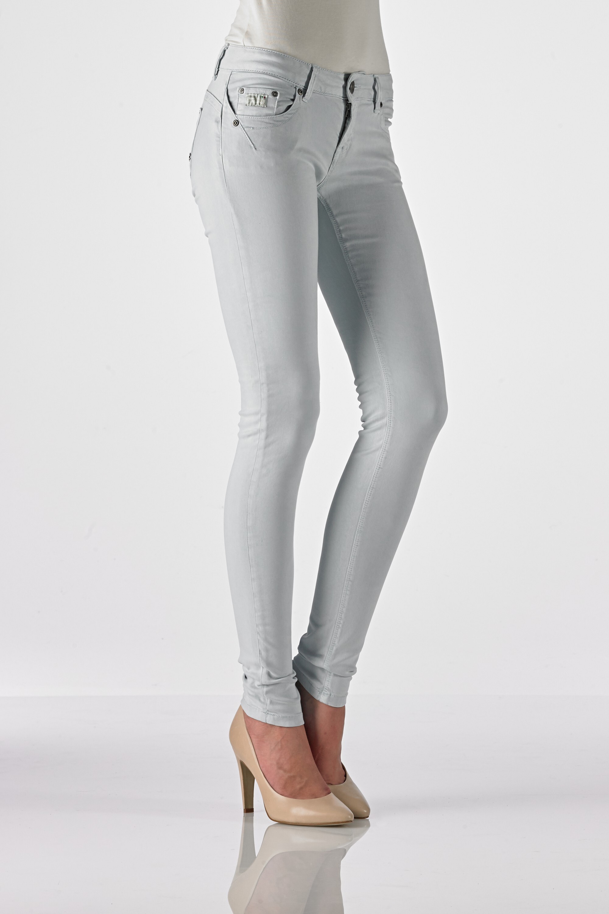 Sun - Slim (Satin Cotton Ice Blue)