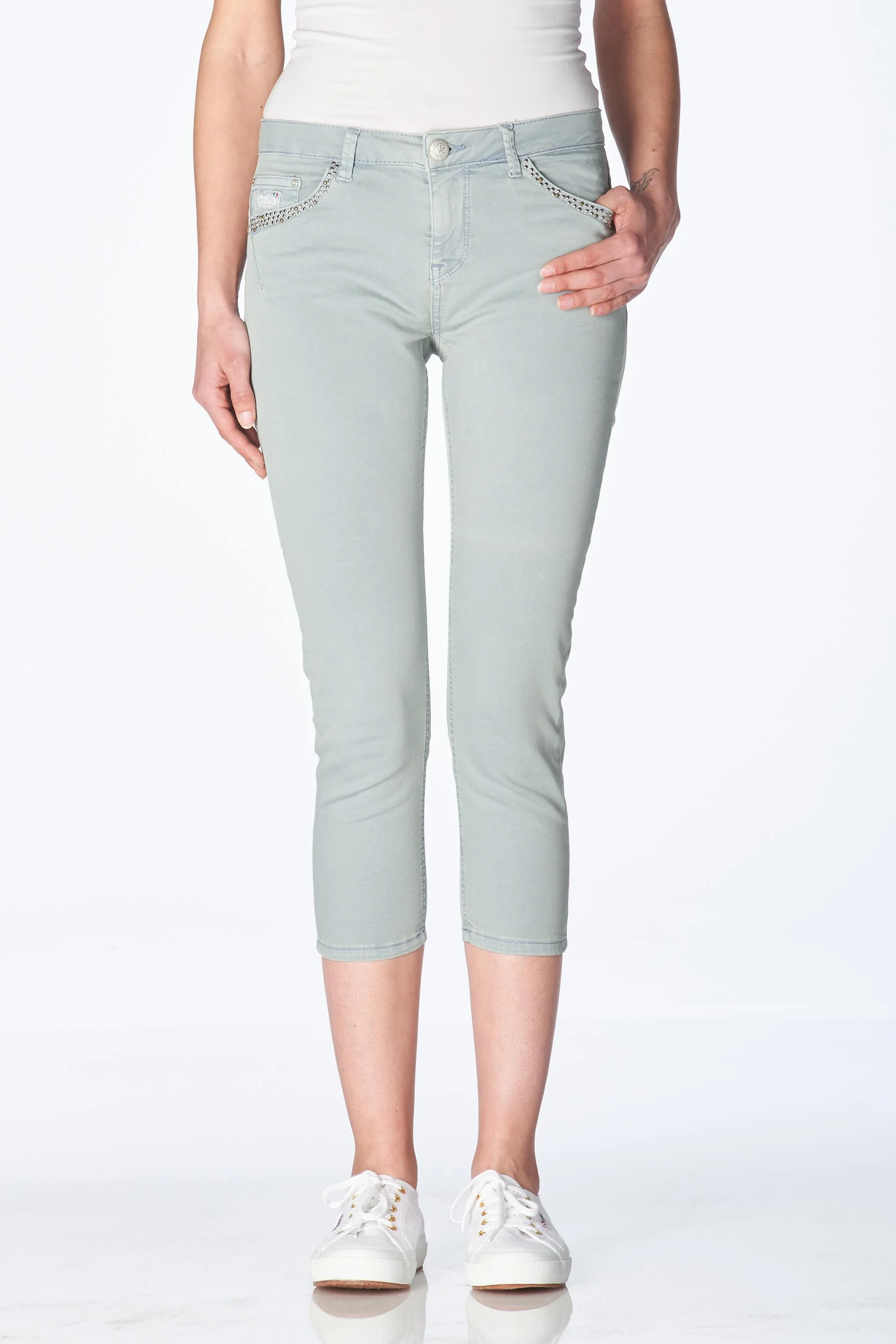 Sunny - 3/4 Short (Aqua Marine)