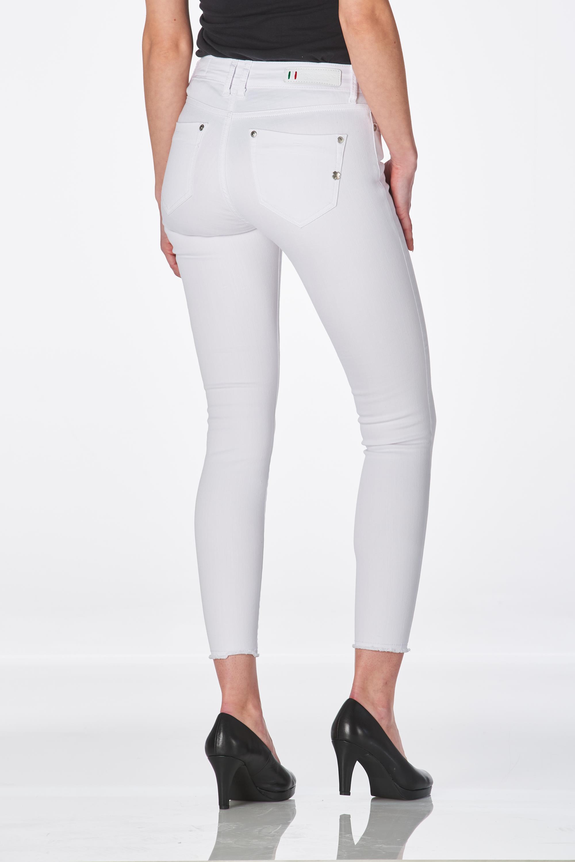 Tesla cropped white, length 27,5 inch