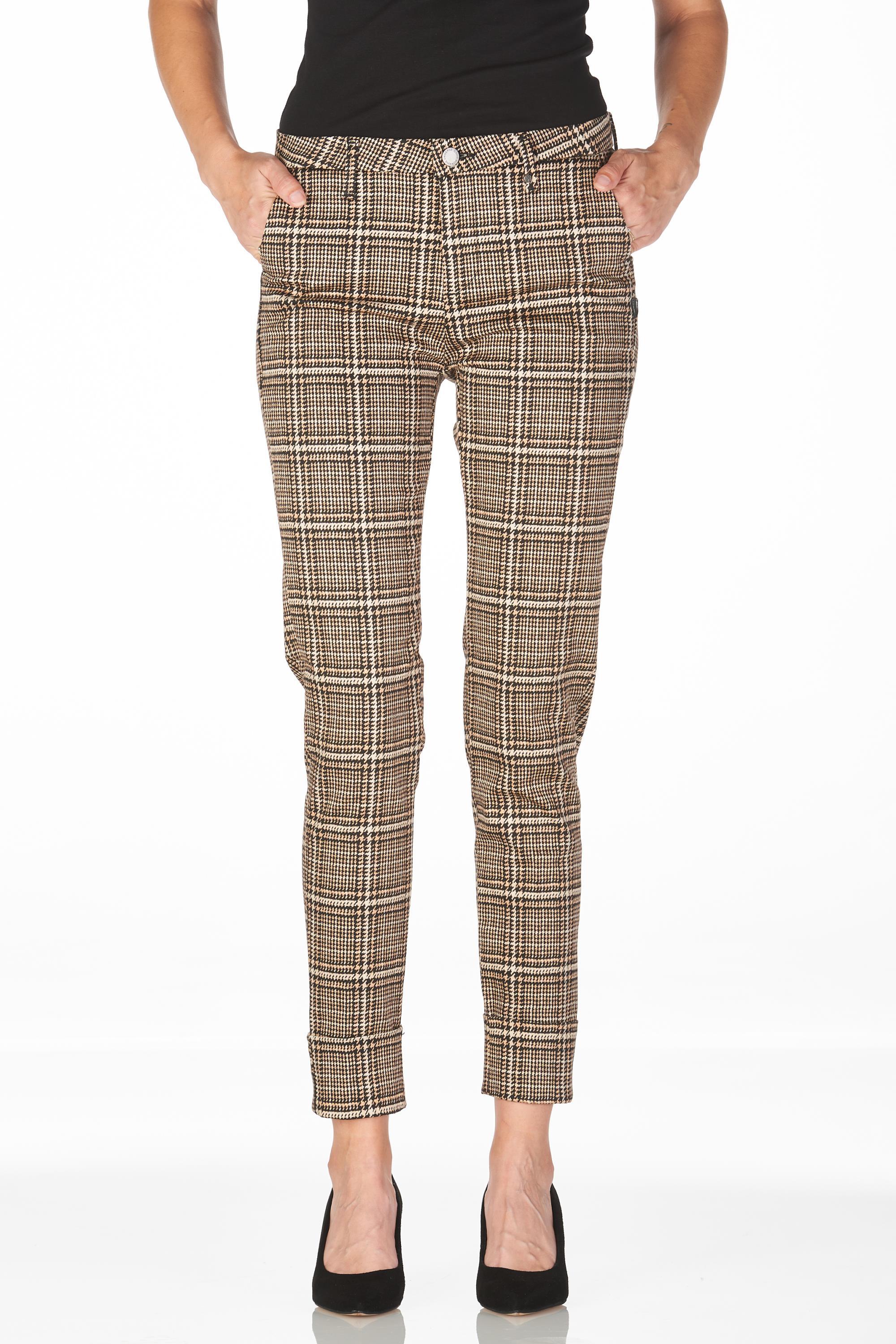 Lola beige ckeck print