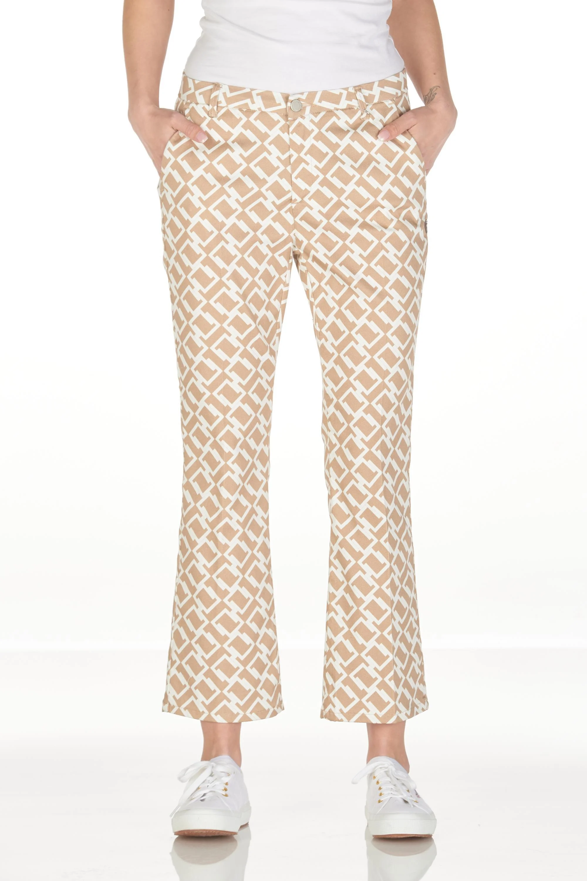 Lima chain print beige