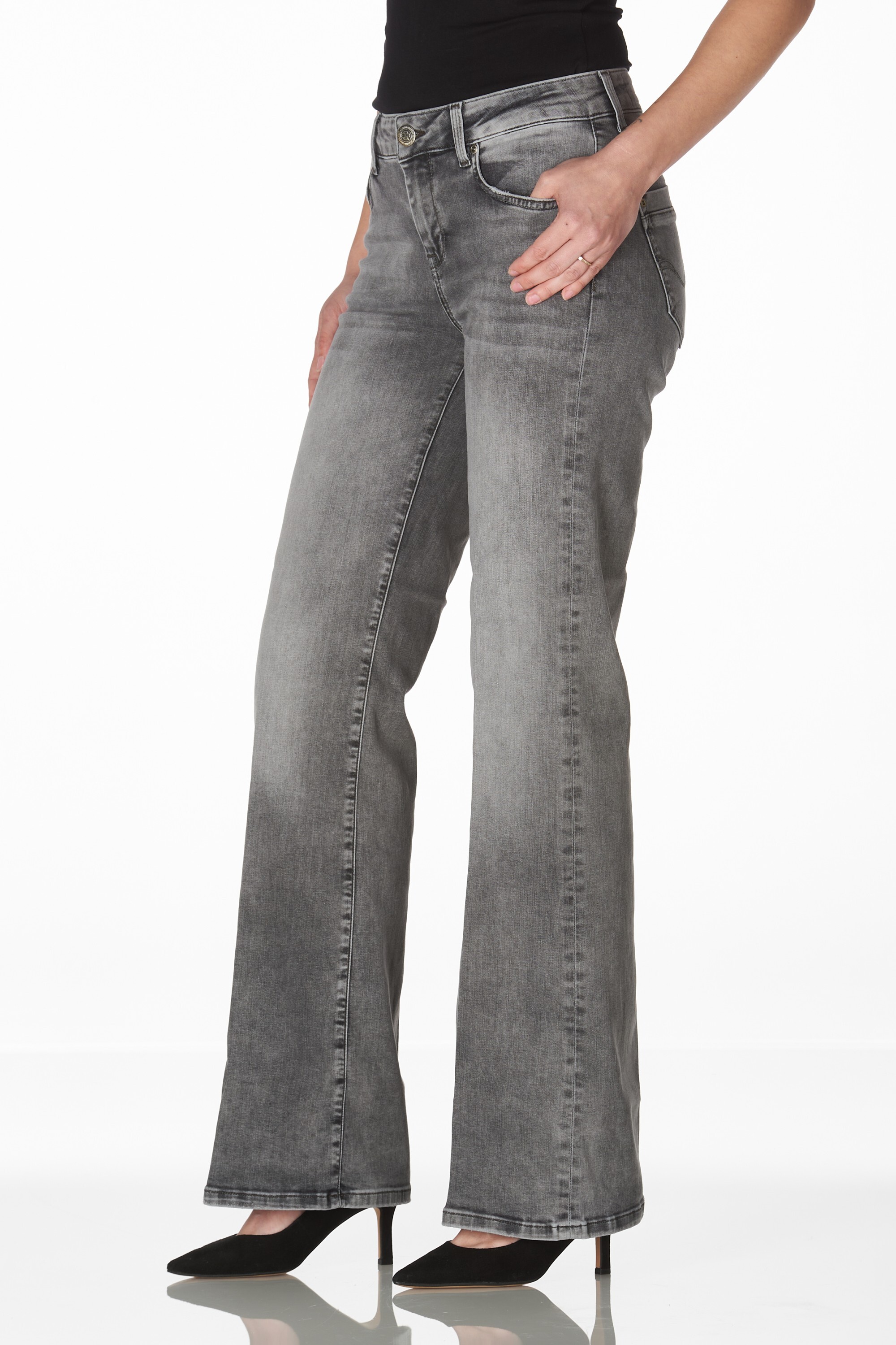 Isa big leg grey effect wash