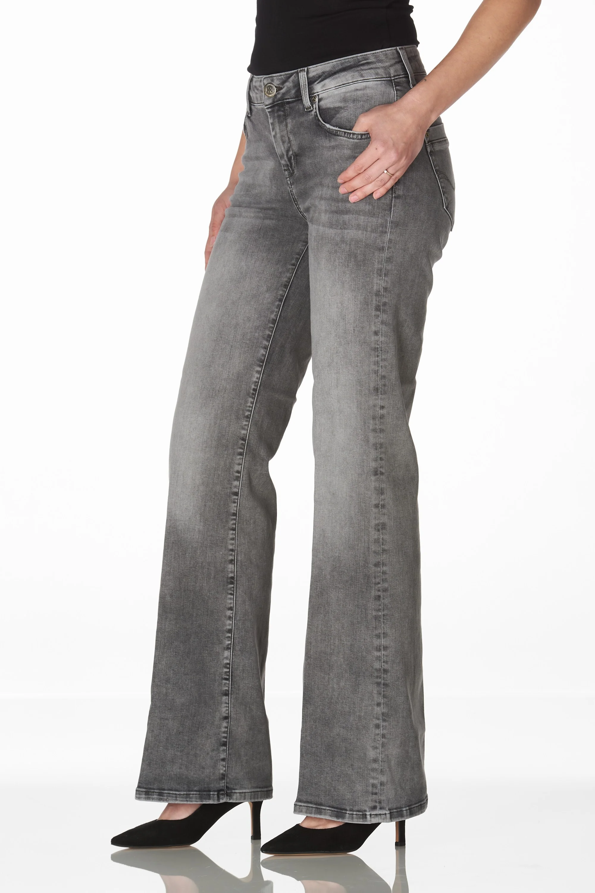 Isa big leg grey effect wash