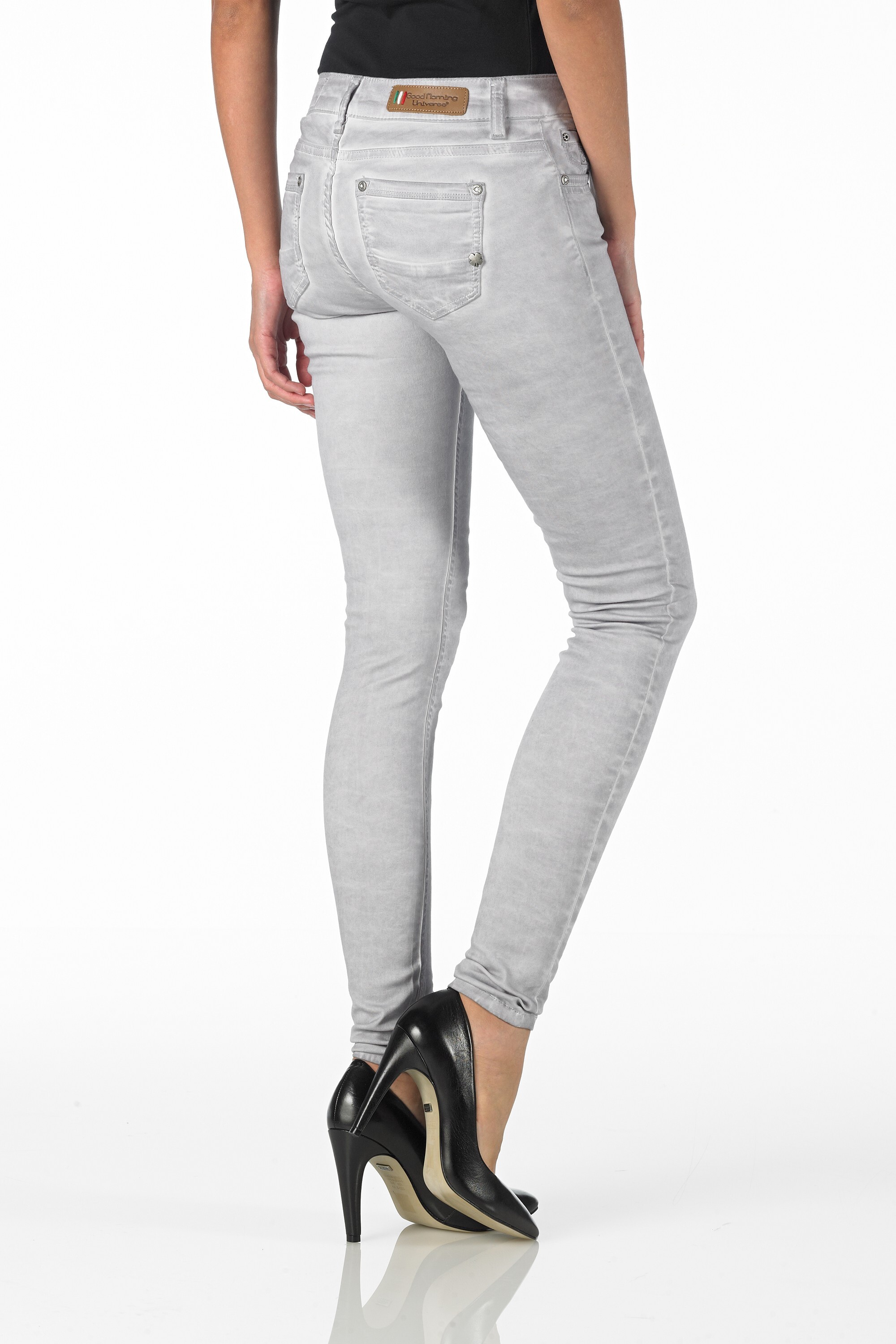 Woody - Superslim (Oil Dyed Light Silver)