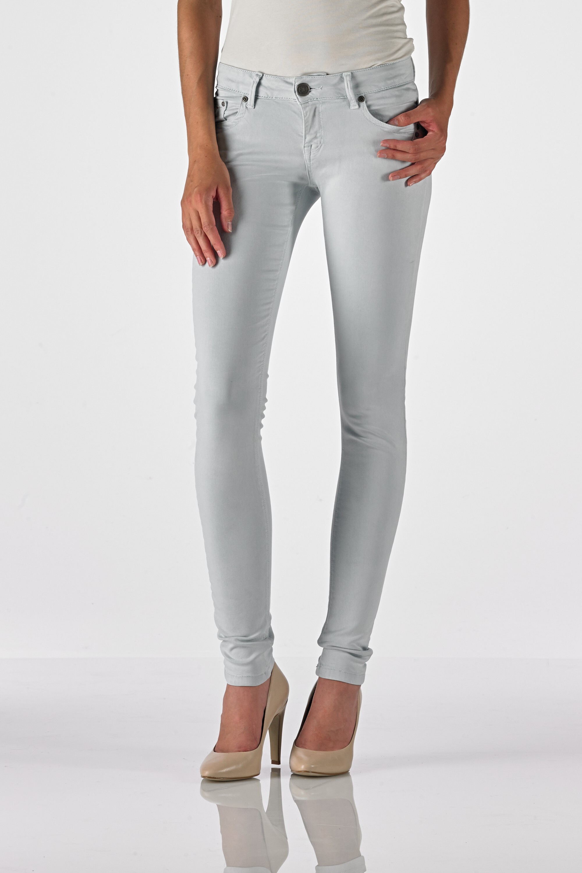 Sun - Slim (Satin Cotton Ice Blue)