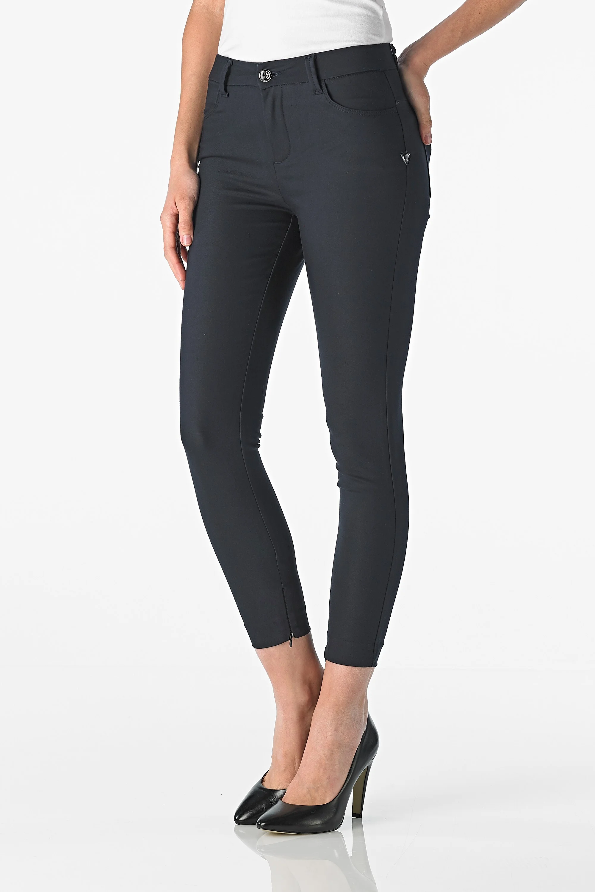 Amara navy (highwaist skinny)