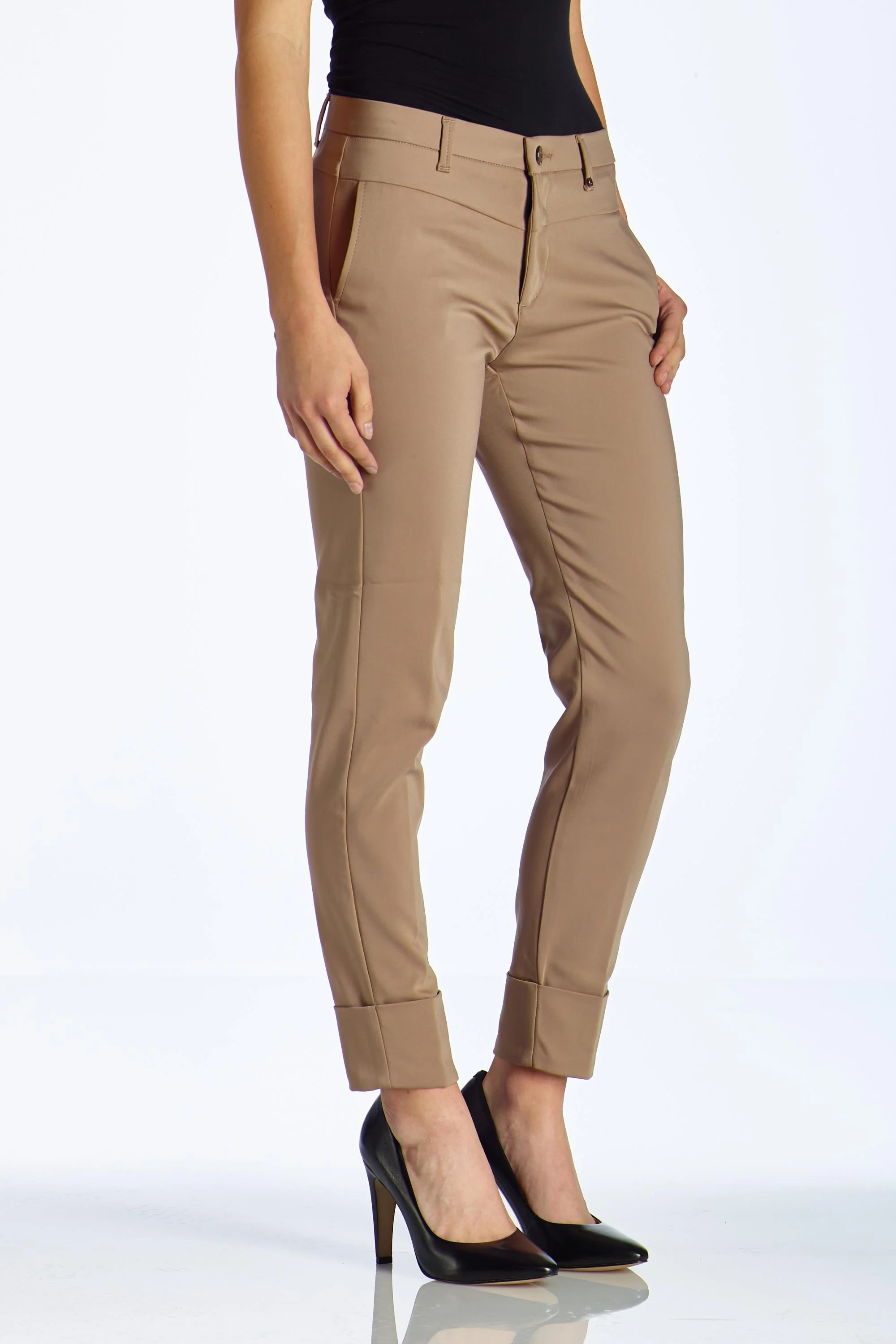 Lola ankle chino beige