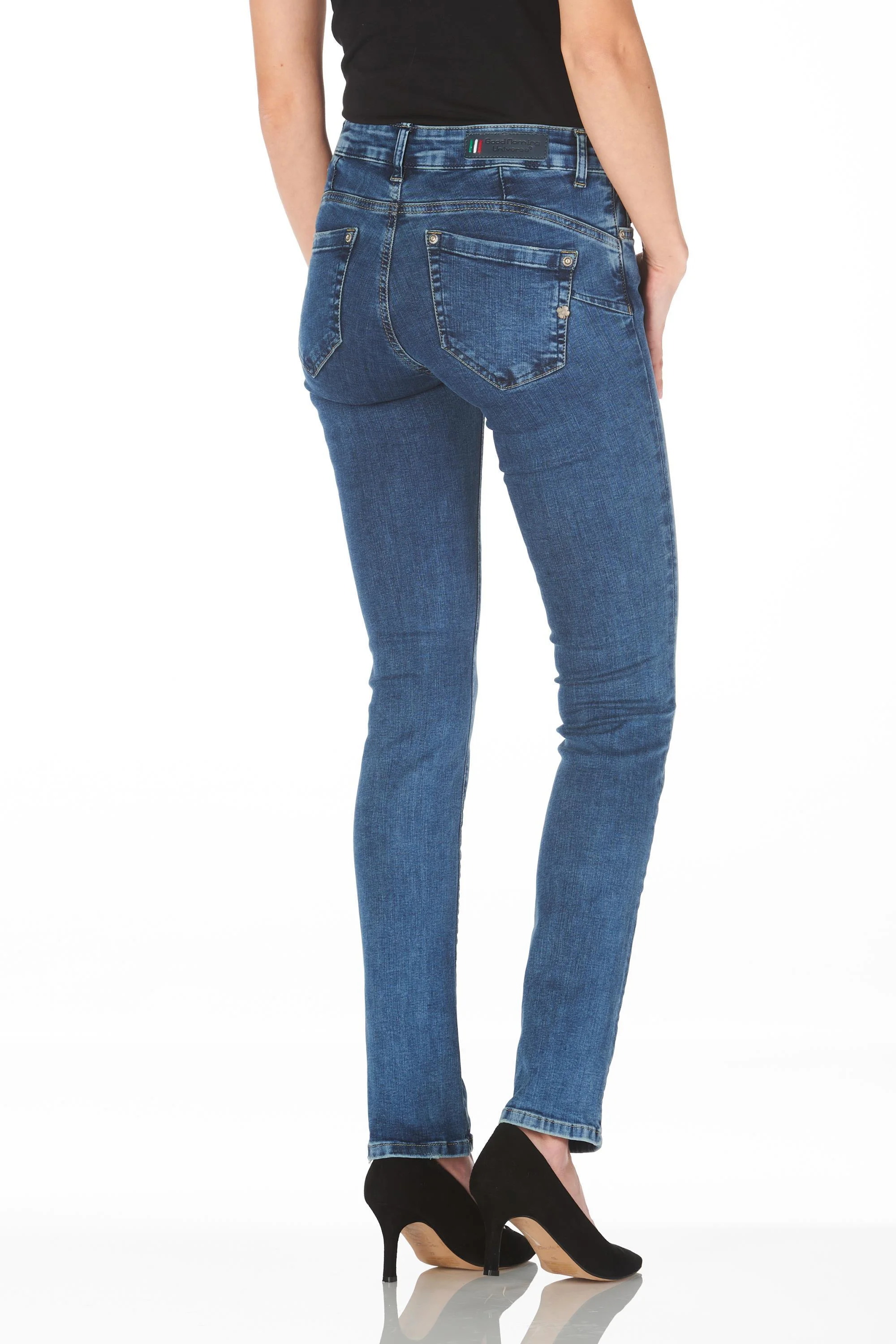 Terry push up midblue used