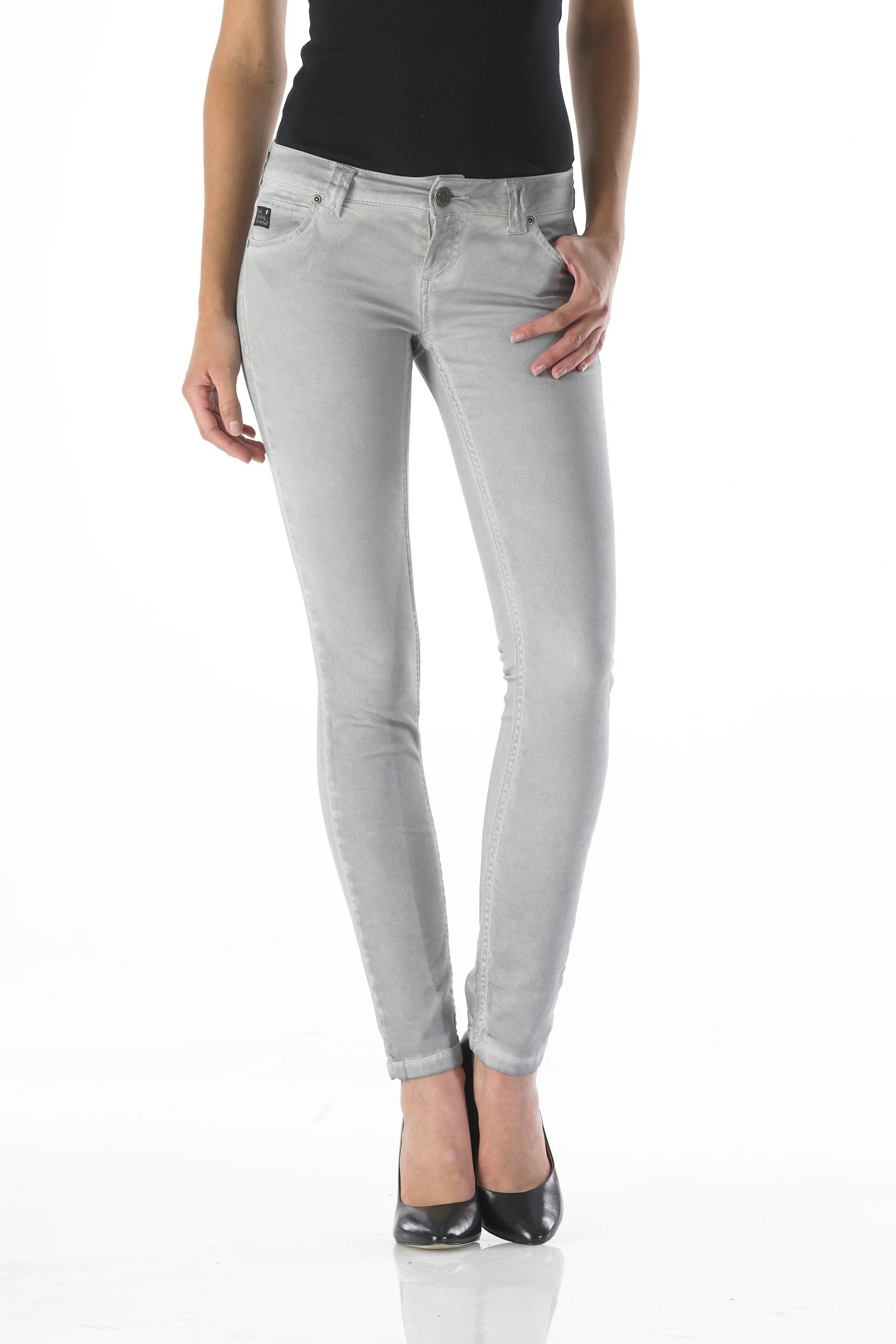 Diamond - Slim (Oil Dyed Silver)