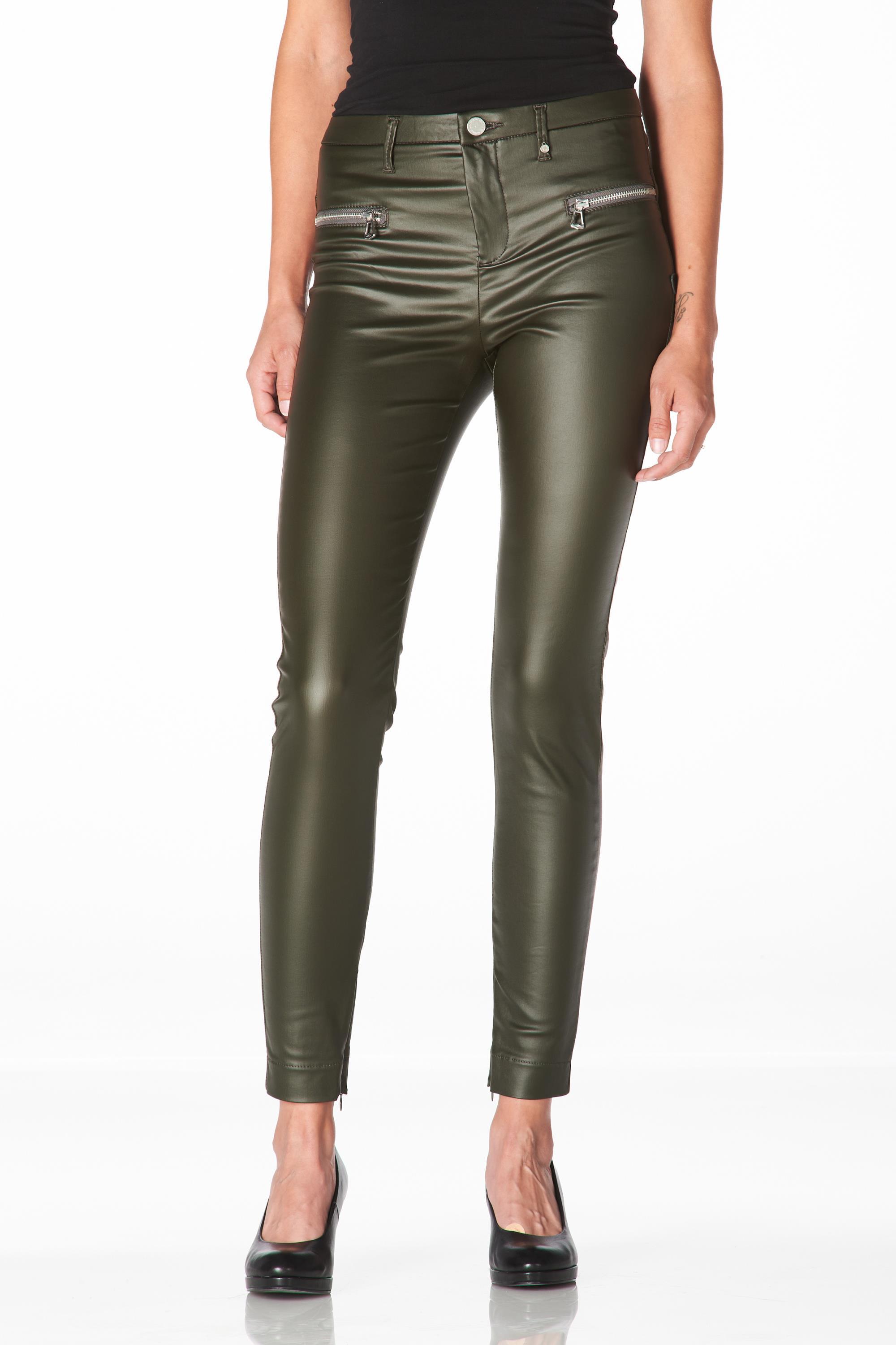 Elisa fake leather khaki