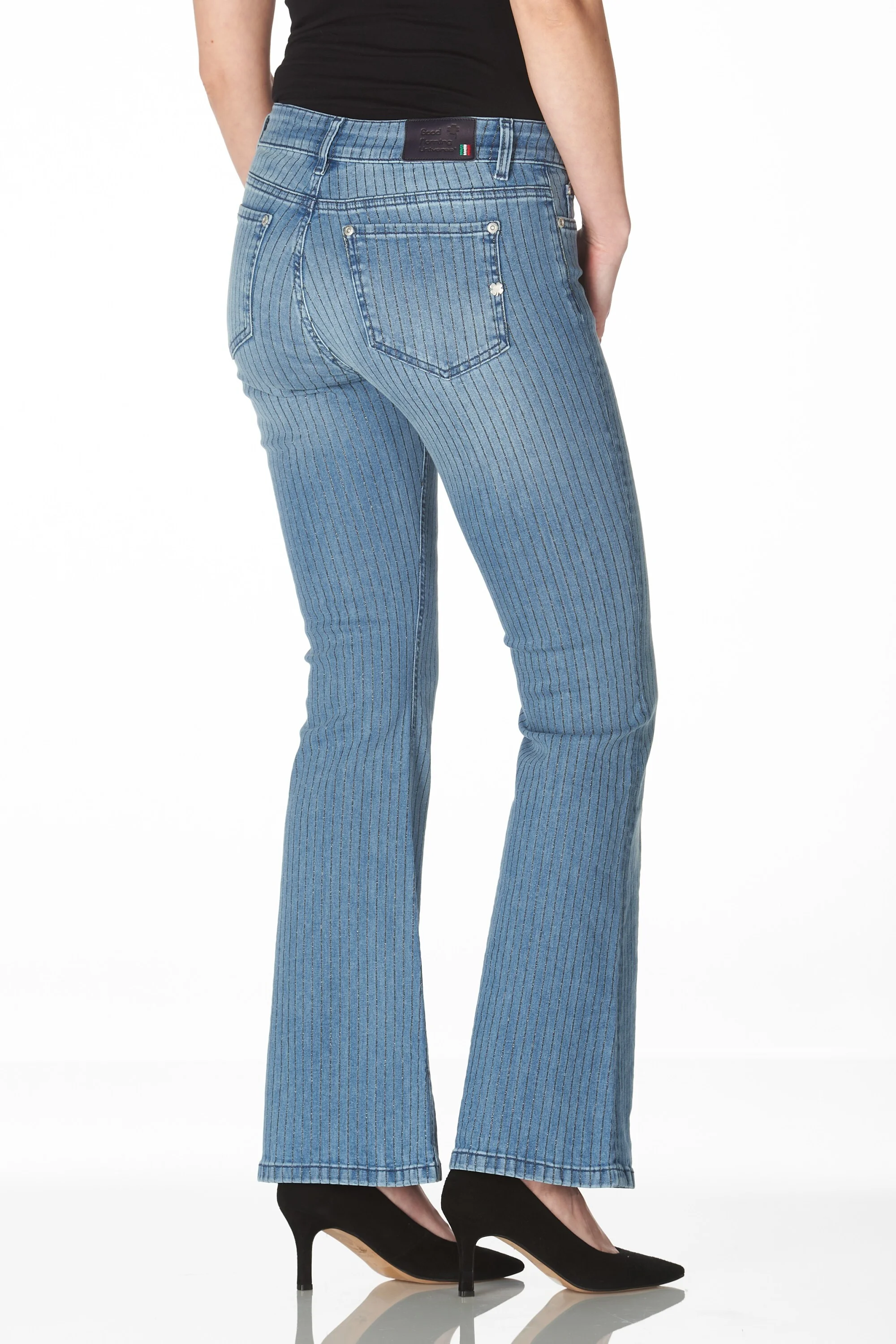 Belly denim pin stripe