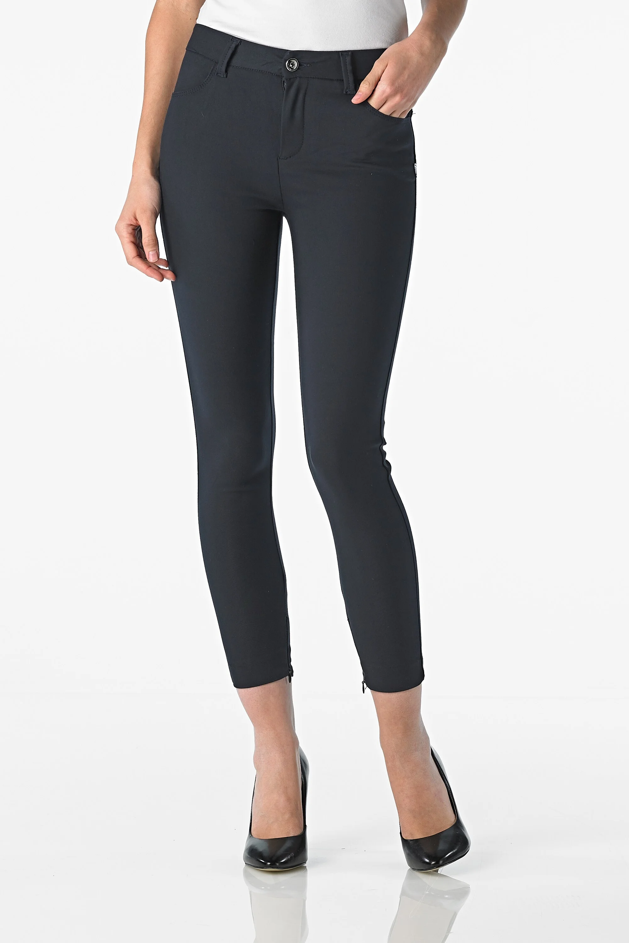 Amara navy (highwaist skinny)