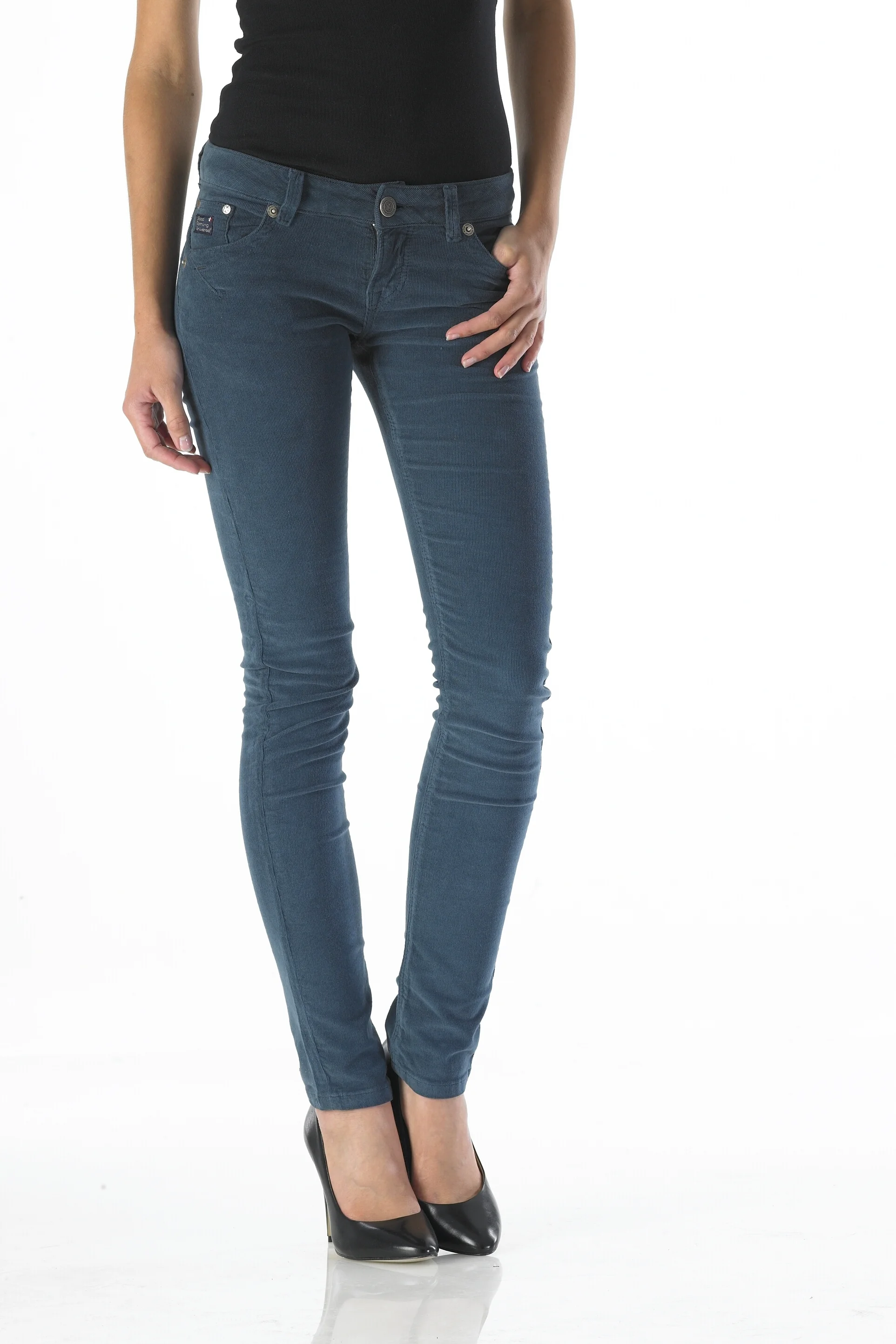 Sun - Slim (Antik Cord Petrol)