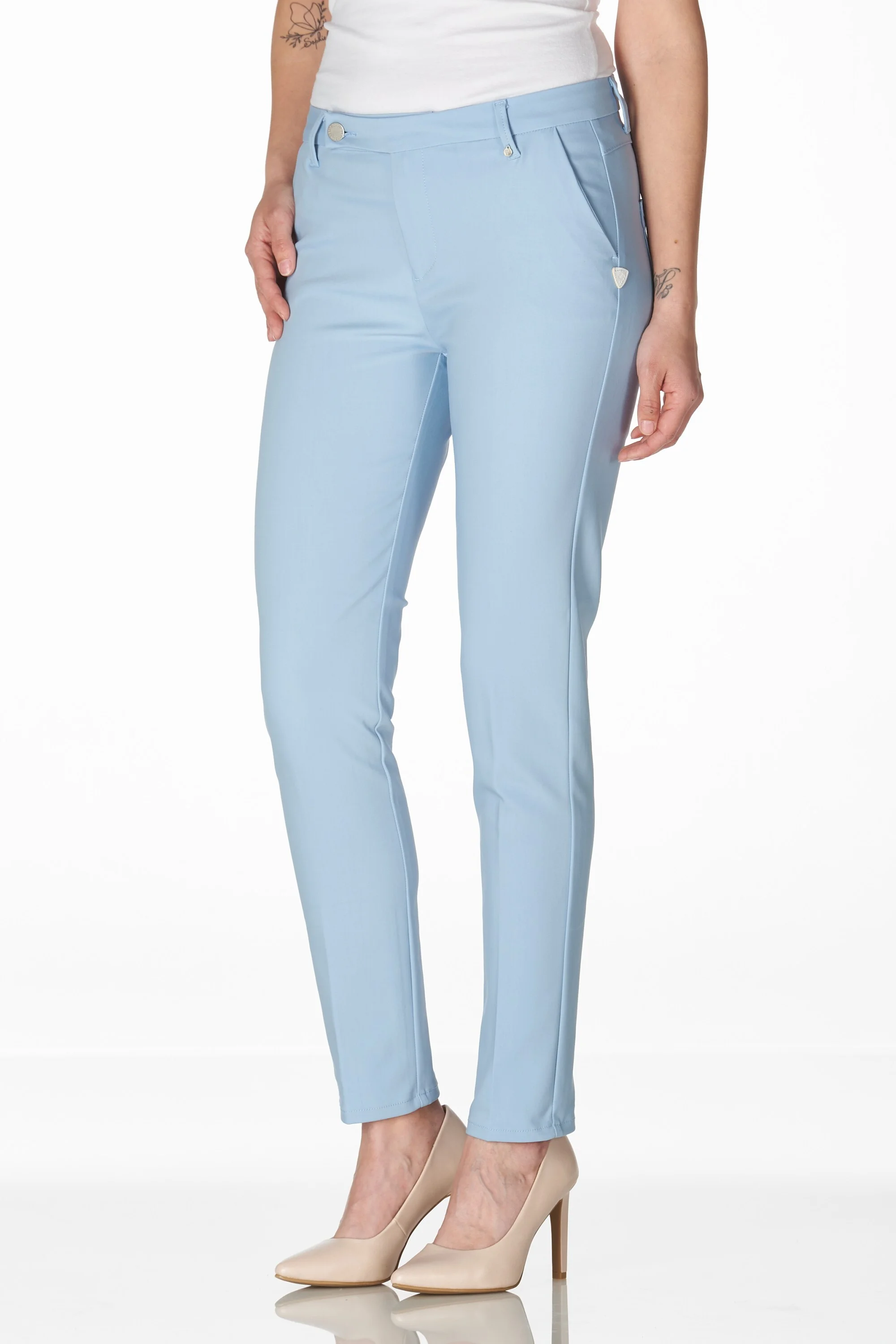 Latina chino slim sky blue