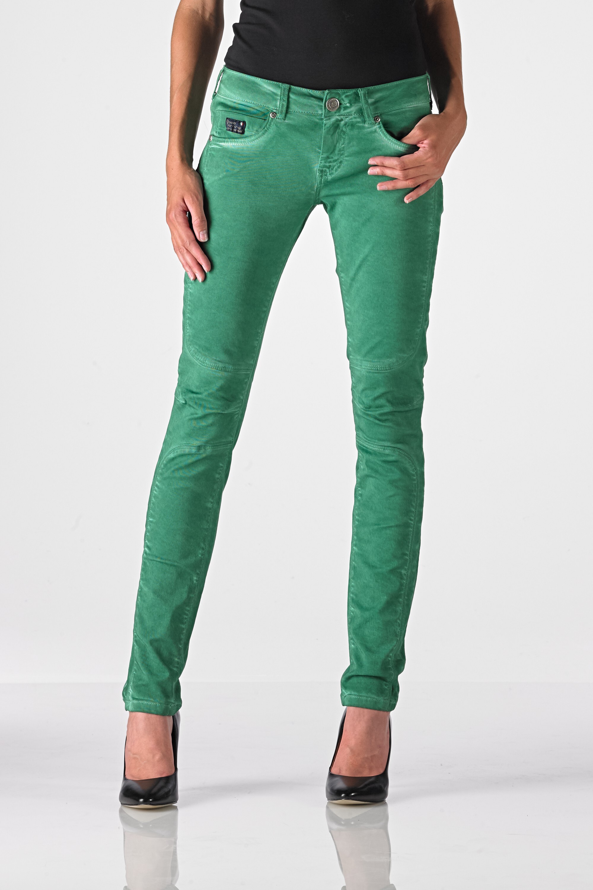 Ventura - Slim (Oil Dyed Green)