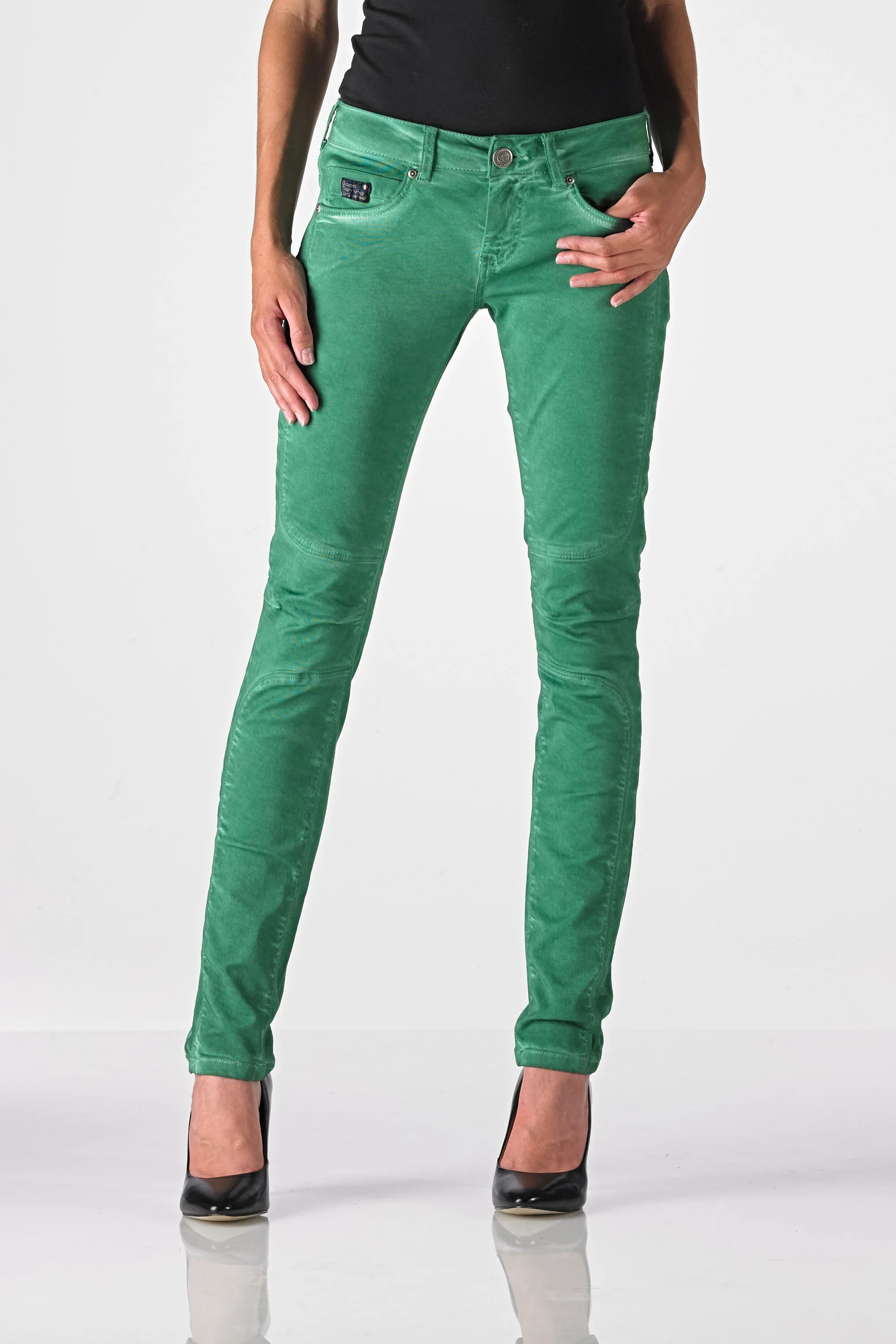 Ventura - Slim (Oil Dyed Green)