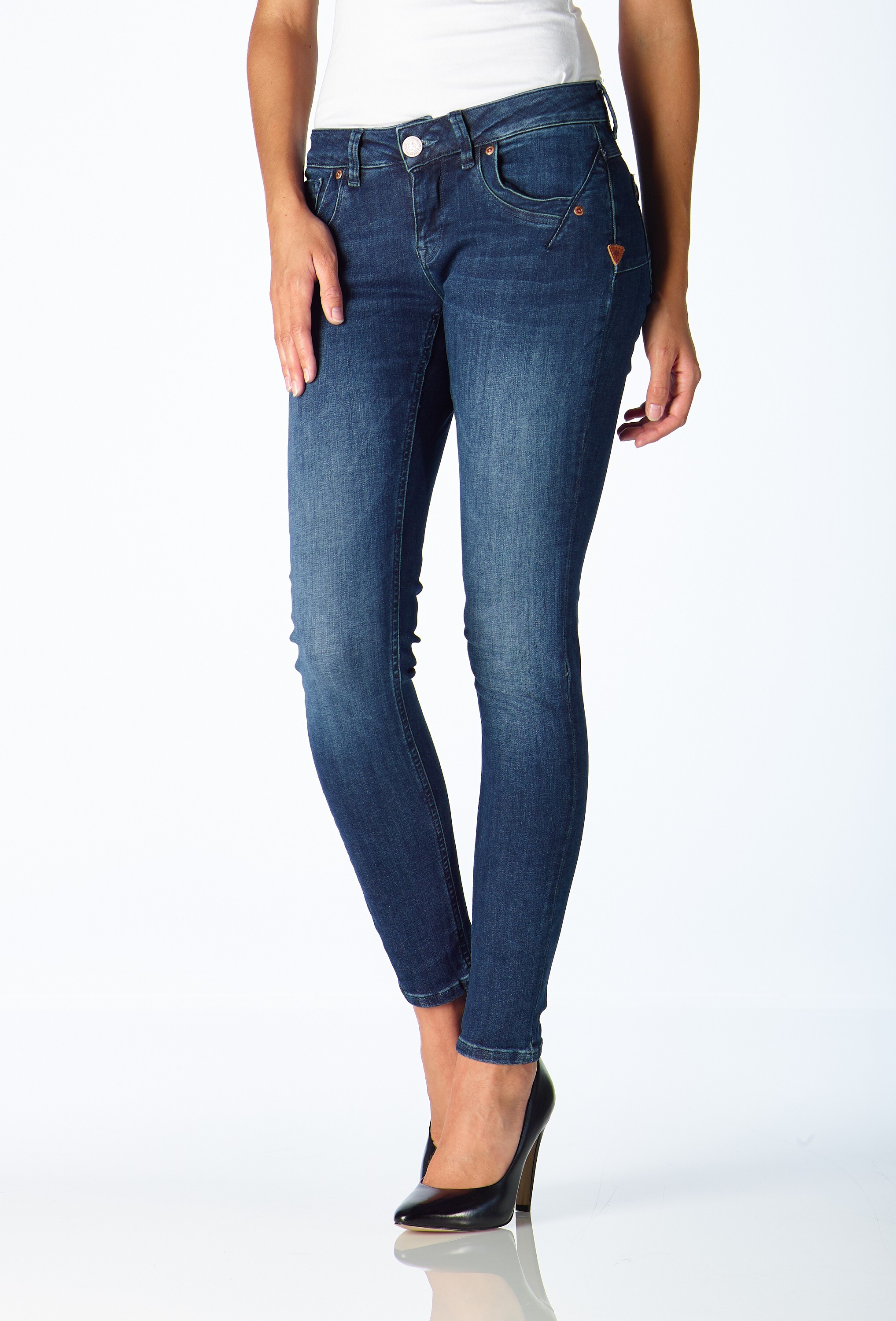 Lana push up dark blue vintage