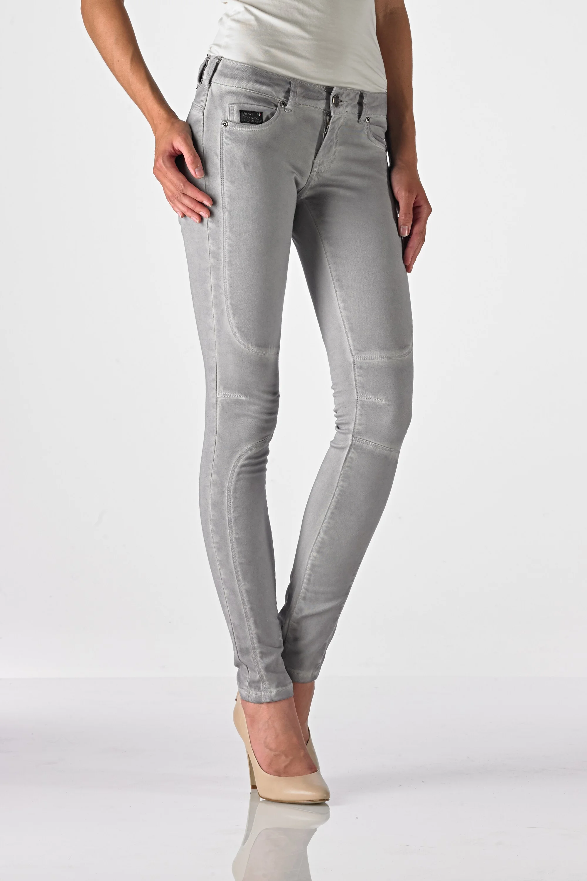 Ventura - Slim (Oil Dyed Silver)