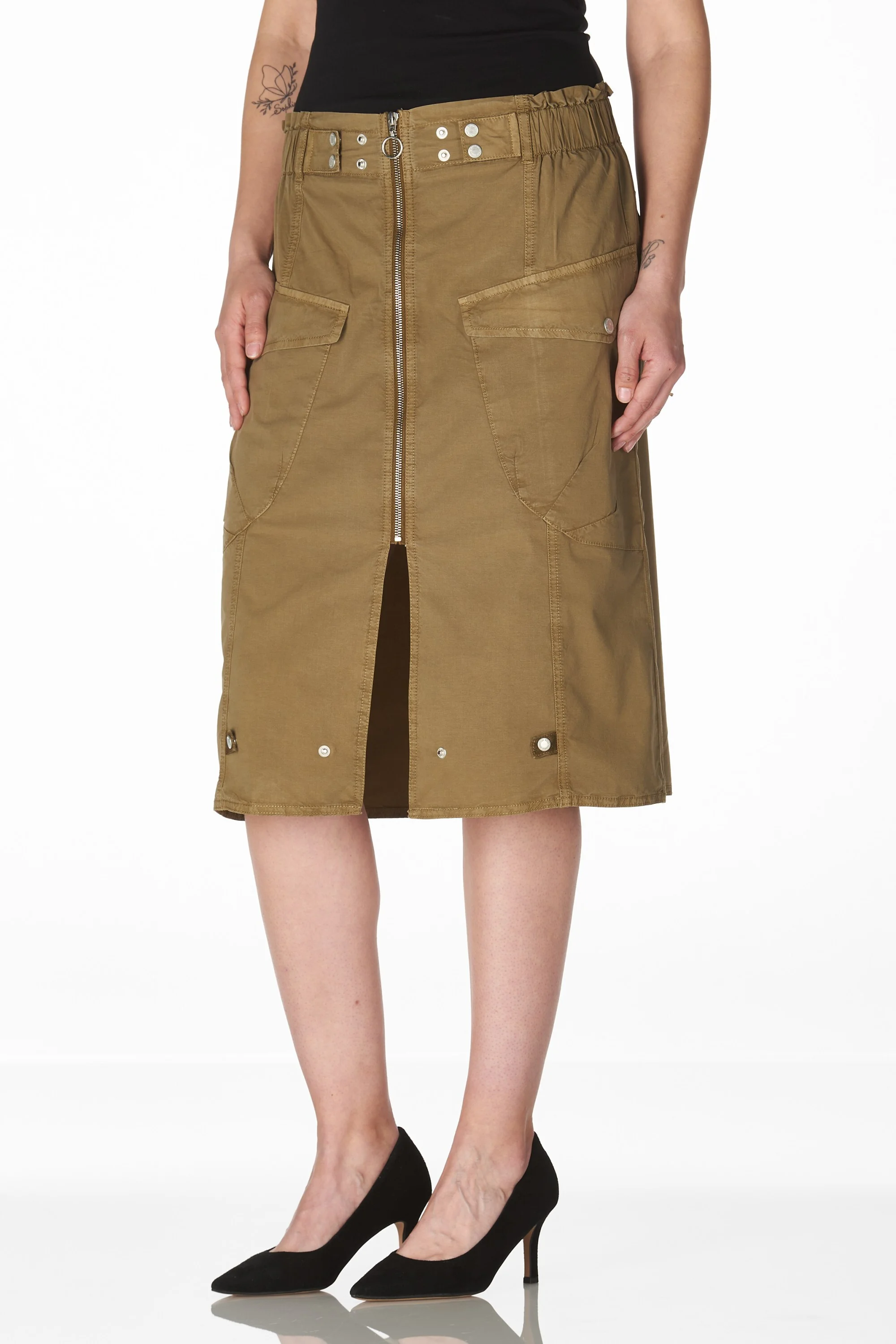 Etna skirt olive