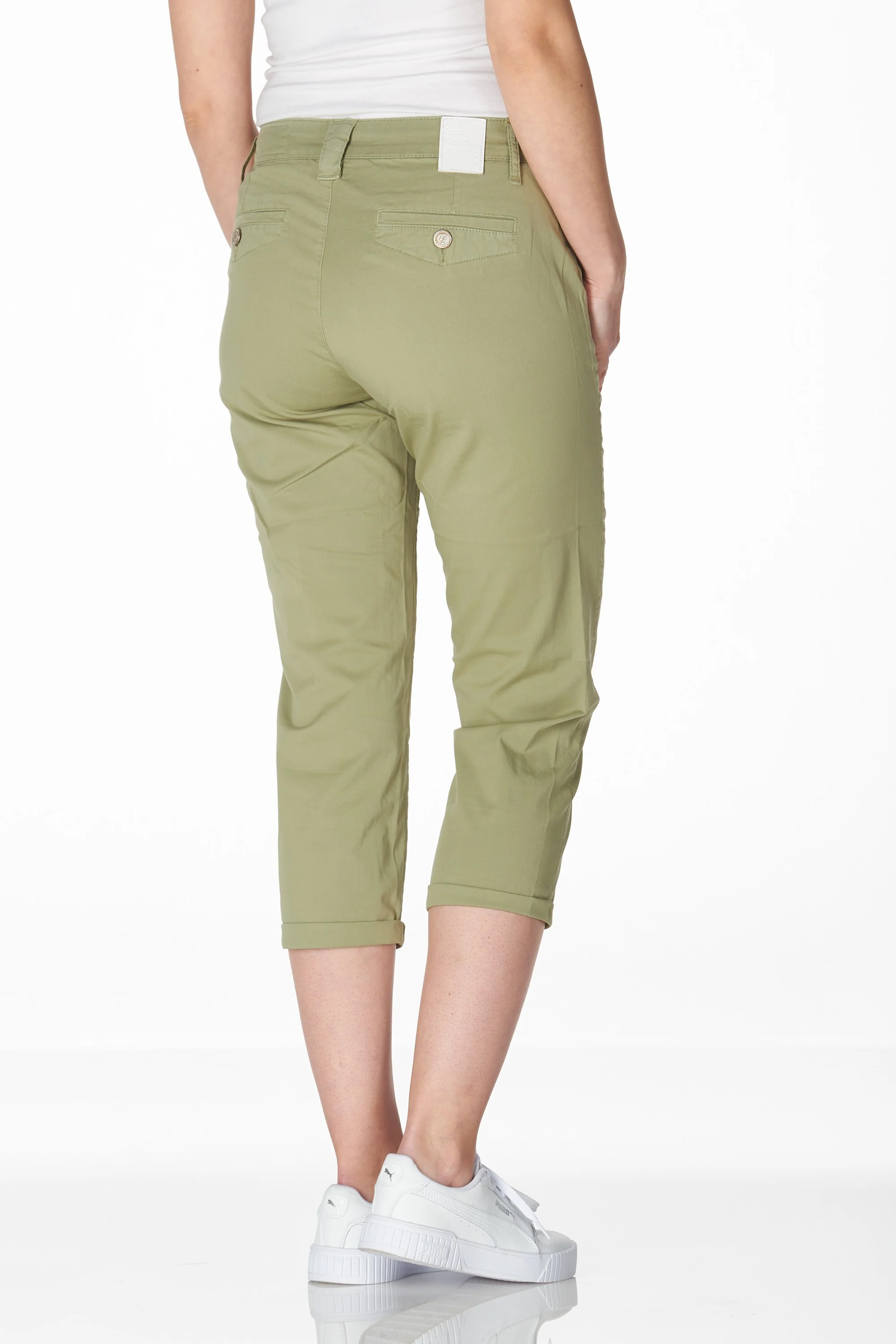 Naples 3/4 chino schilf